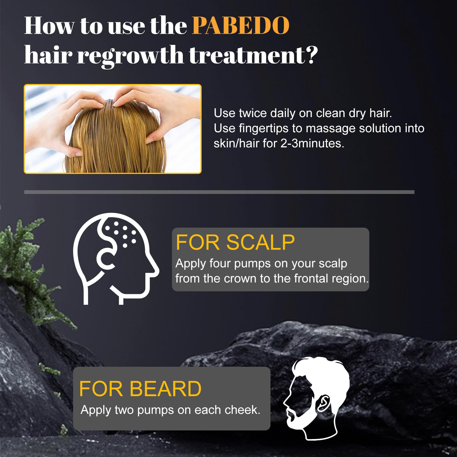 5% Minoxidil for Men and Women Hair Growth Serum - Castor Oil & Biotin Hair Growth Spray Hair Regrowth Treatment for Scalp Hair Loss Hair Thinning For Thicker Longer Fuller Healthier Hair 100Ml - Medaid International