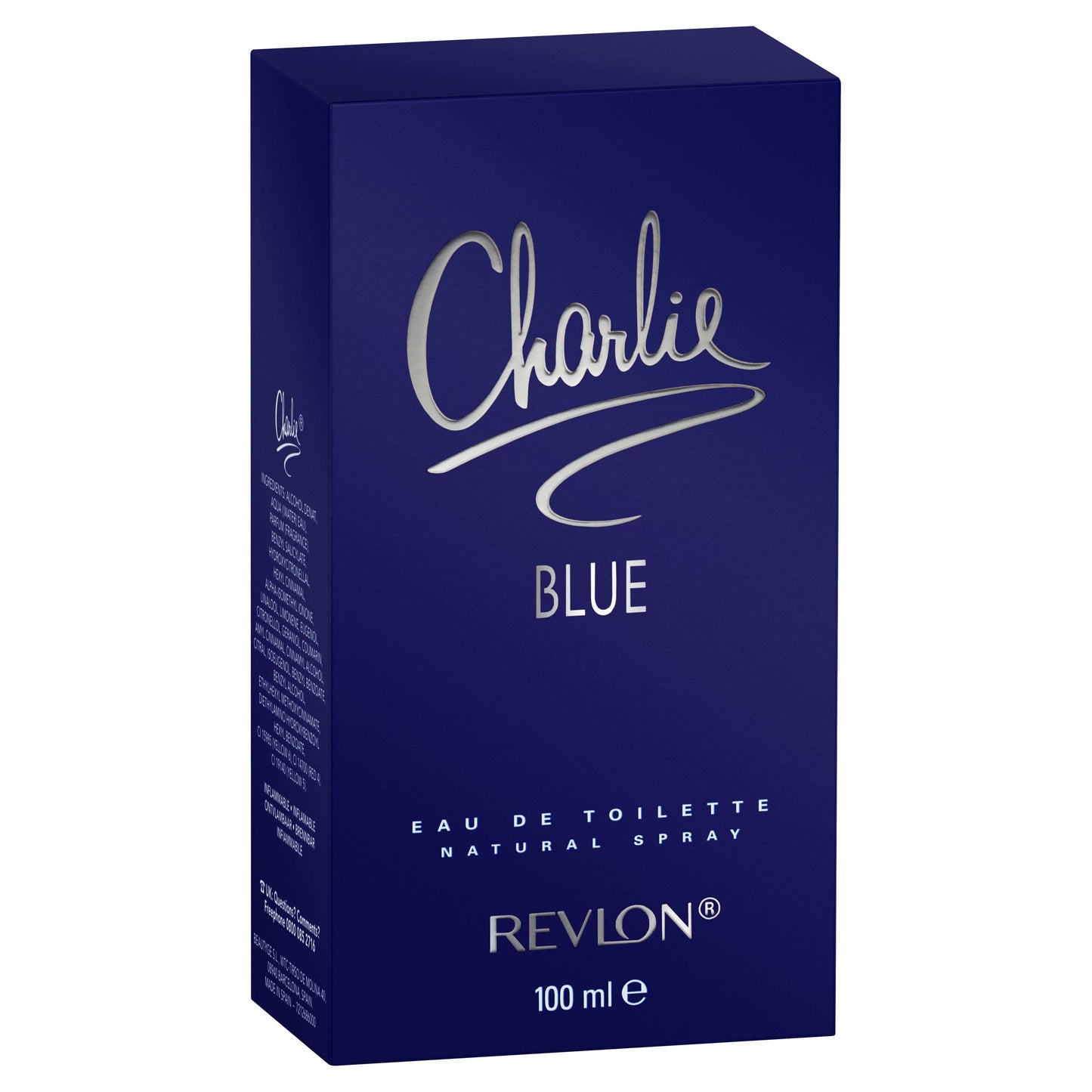 REVLON Charlie Blue by for Women, Eau De Toilette Spray, 3.4 Ounce - Medaid International