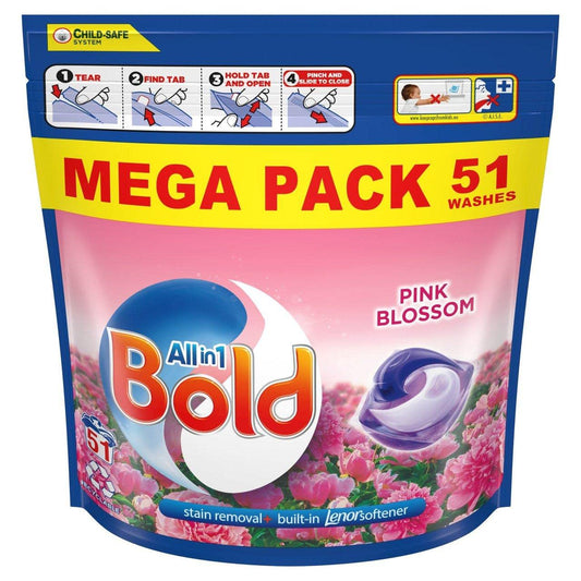 Bold All-in-1 Pods Lavender and Camomile 51 Washes - Medaid