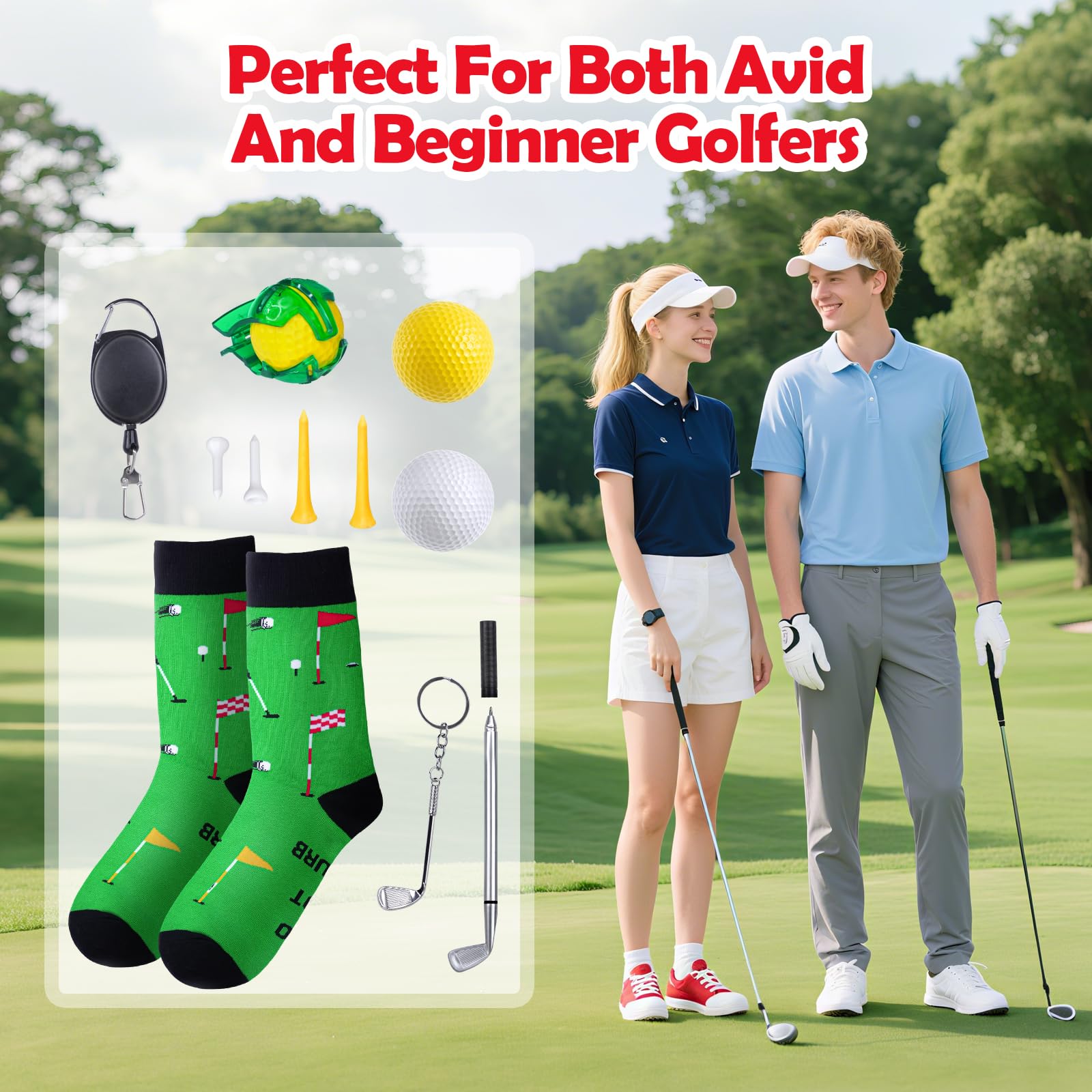 Advent Calendar 2025 Golf Set for Adult Men Boy Golf Sport Accessories and Decorations Christmas Countdown Gifts for Husband Father Dad Boyfriend Women Teen Boys and Girls - Medaid International