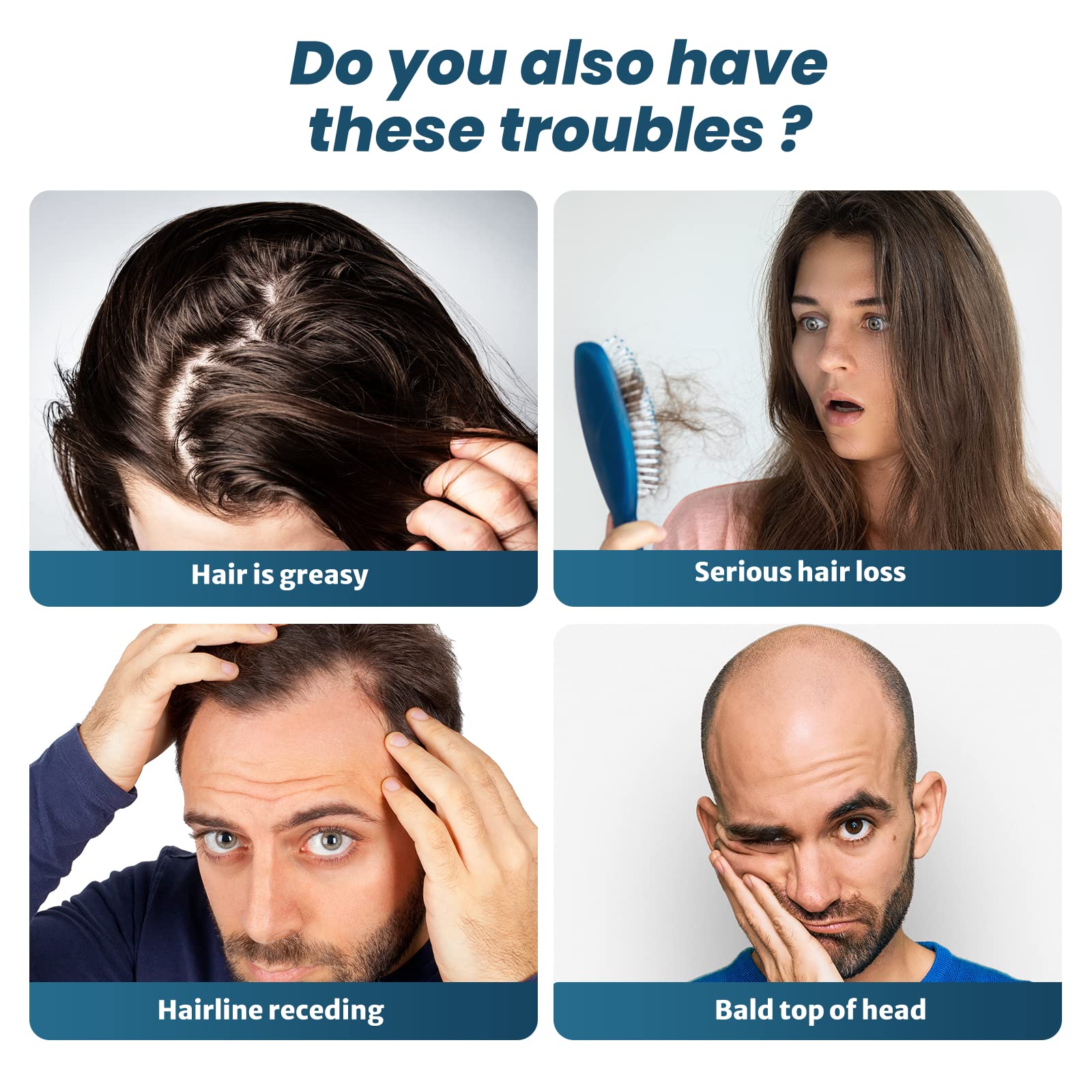 Elfeye Red Light Therapy Cap for Hair Growth - Hair Regrowth Treatment Device for Men & Women, 660&850nm Red Light Therapy Hat, Laser Cap for Thinning Hair, Hair Loss & Scalp Health - Medaid International