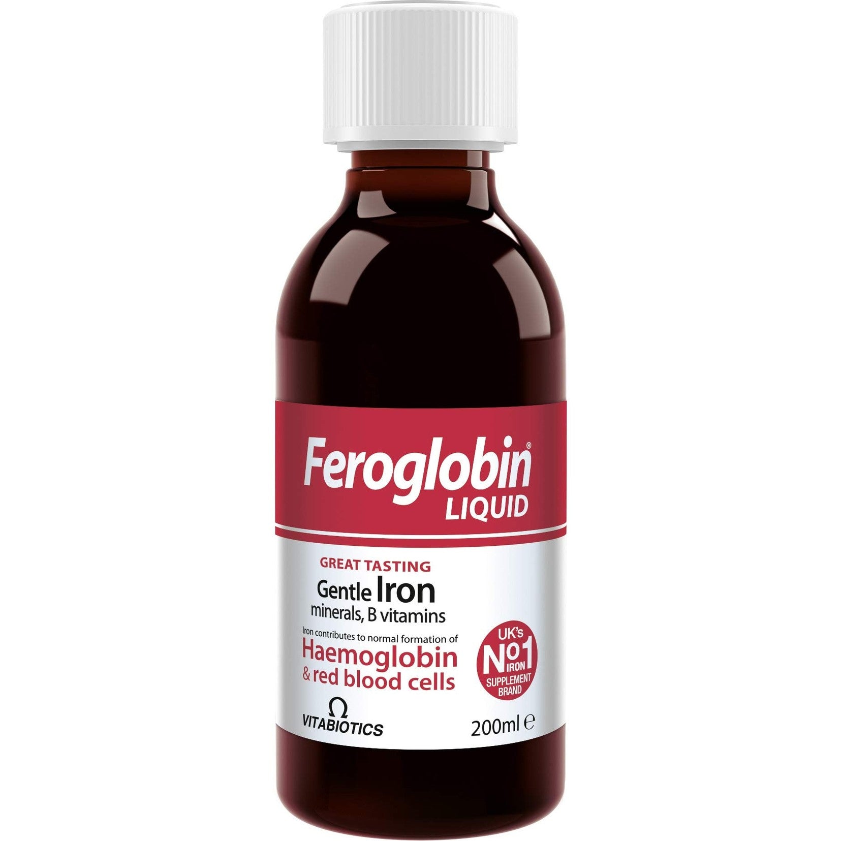 Feroglobin Gentle Iron and Nutrient Liquid - Reduce Tiredness and Fatigue | Maintain Health and Vitality | Natural Iron Source - Medaid International