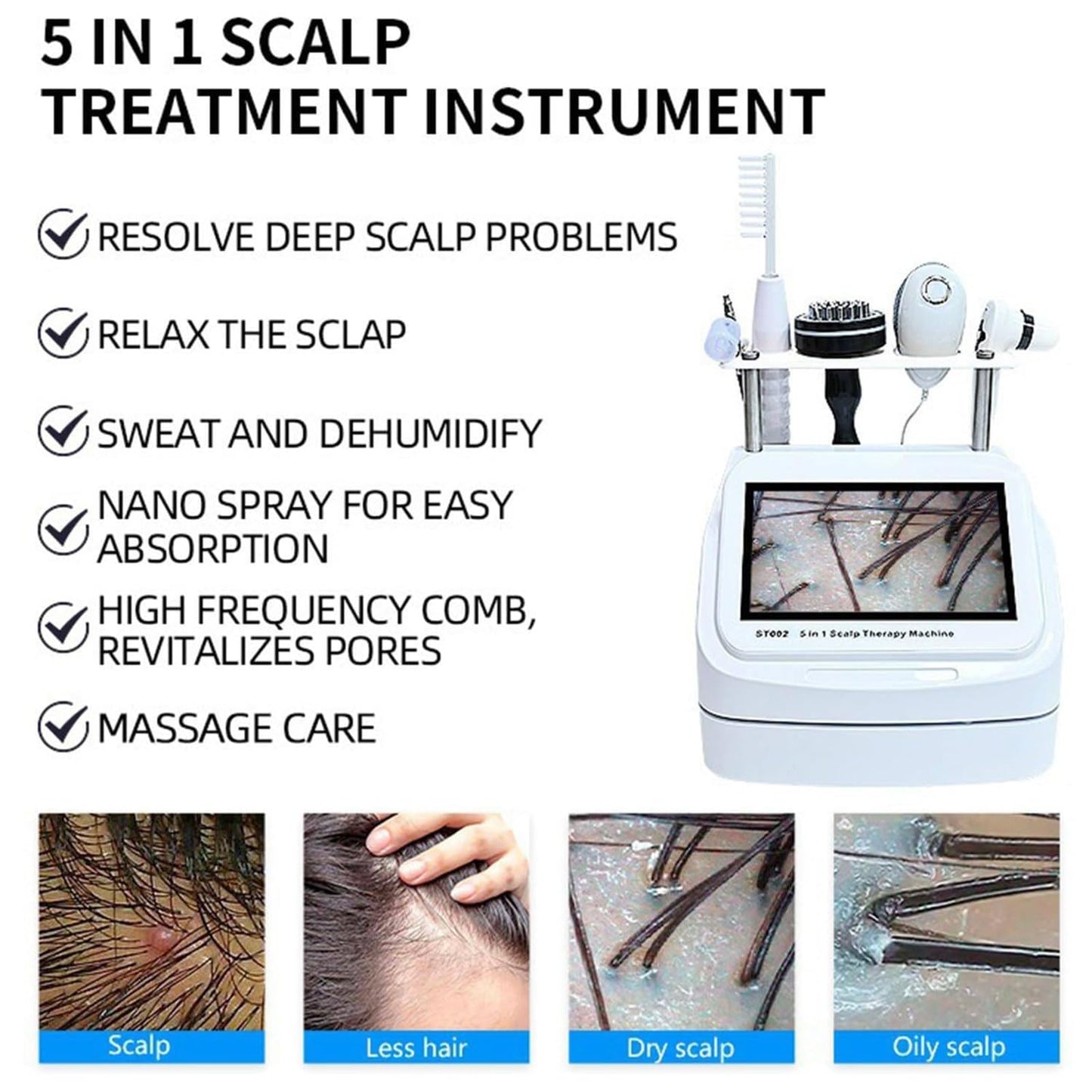 Hair Regrowth Treatments (White) - Medaid International