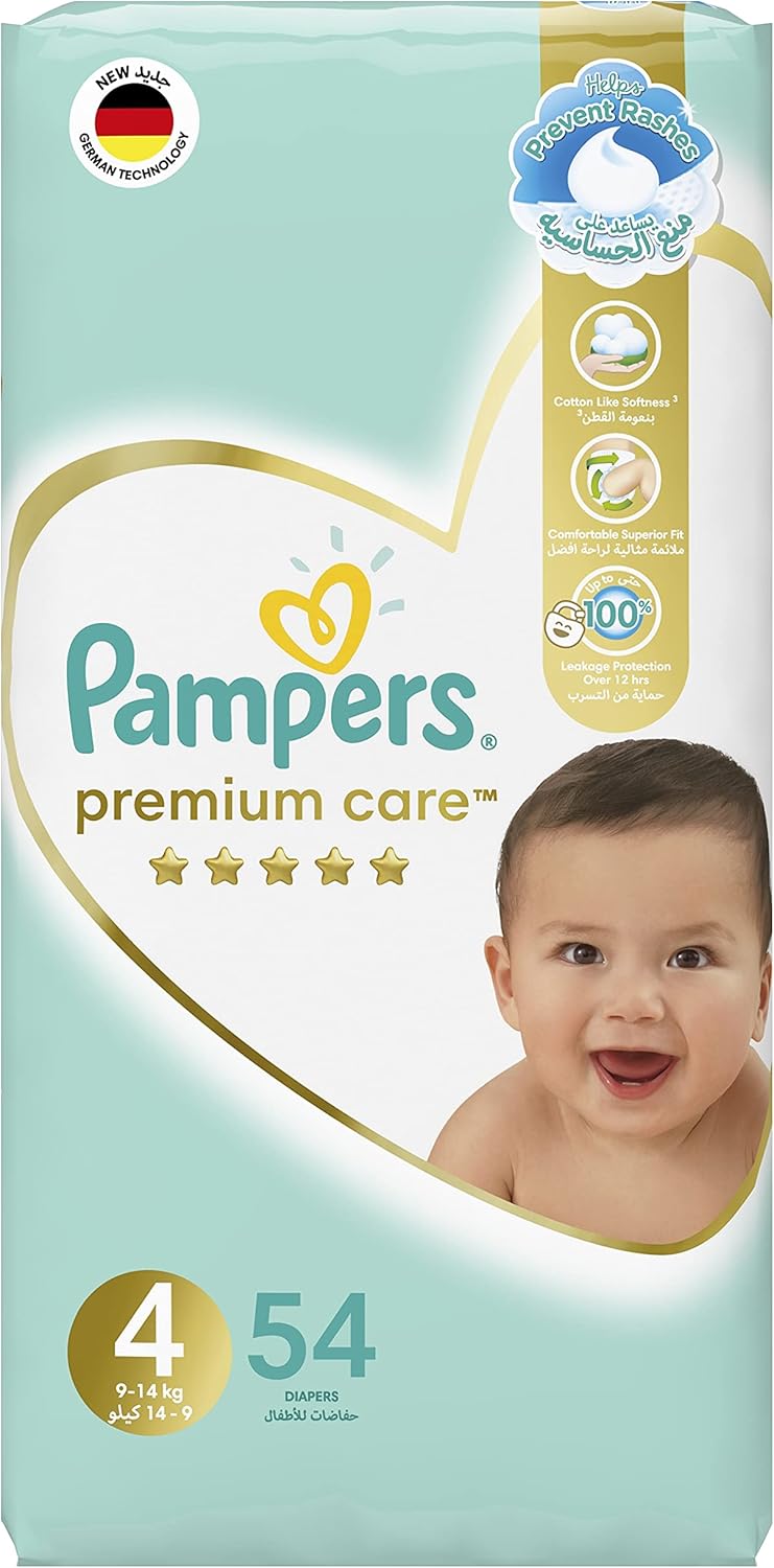Pampers Premium Size 4 - 54 pcs - Medaid International