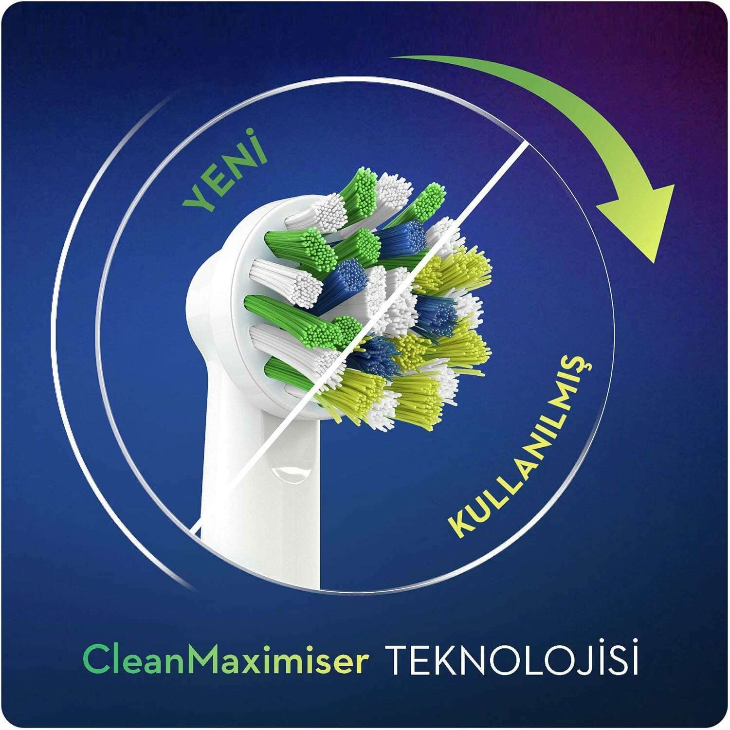 4x Cross Action Replacement Brush Heads - Medaid International