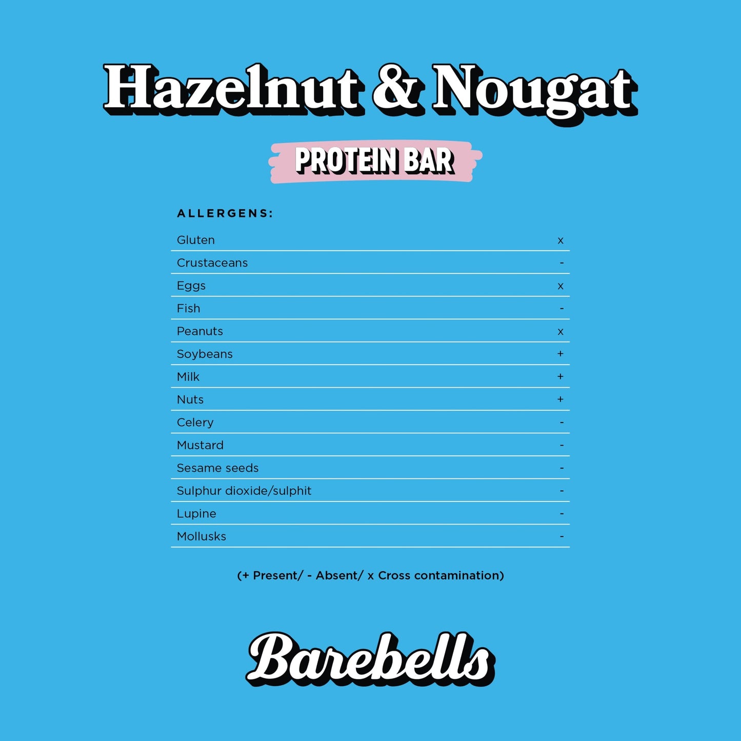 | 20g protein low carb chocolate bars | after workout low calorie snacks 12 x 55g (Hazelnut & Nougat) - Medaid International