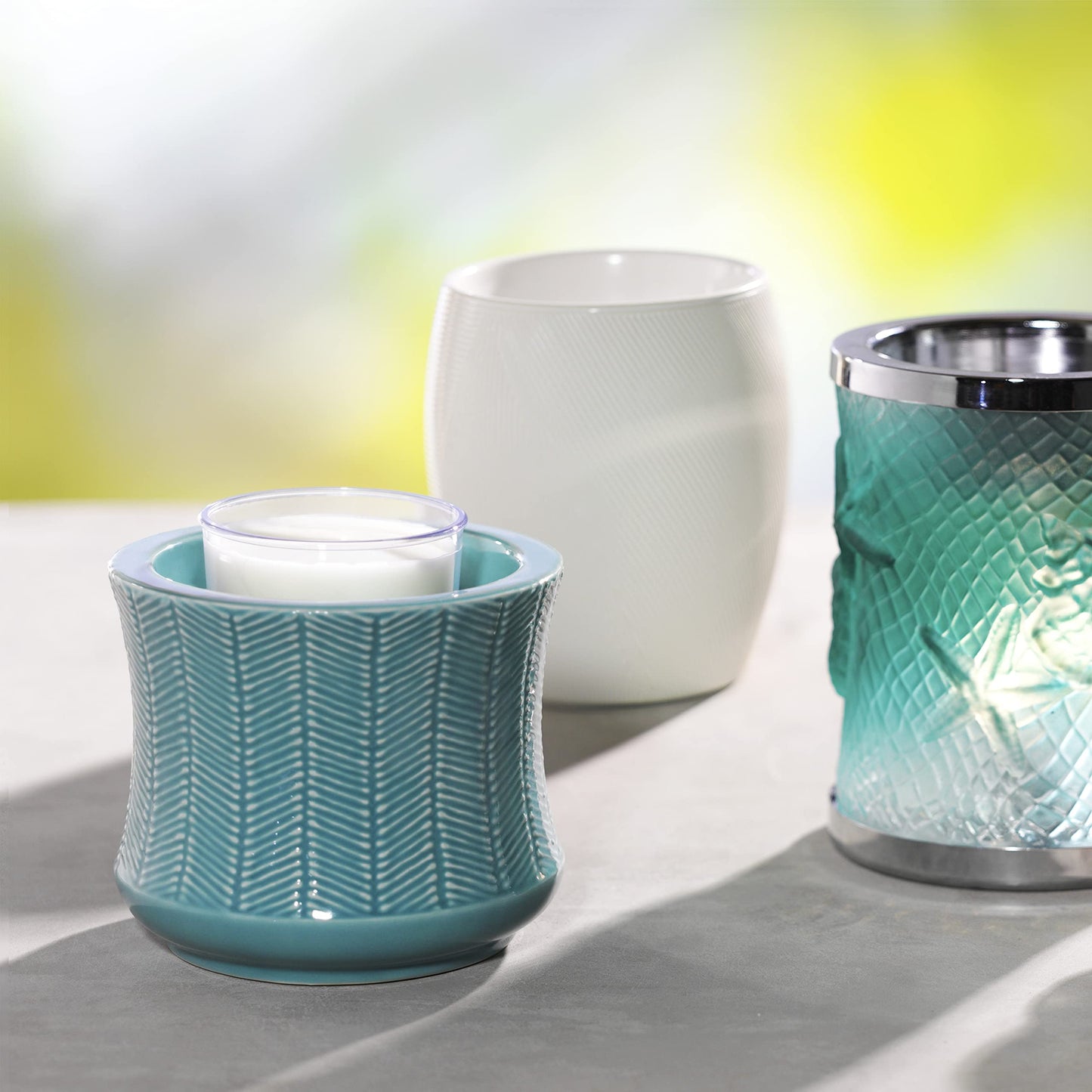 Yankee Candle Scenterpiece Easy MeltCup, Clean Cotton, for Electric Warmers - Medaid International