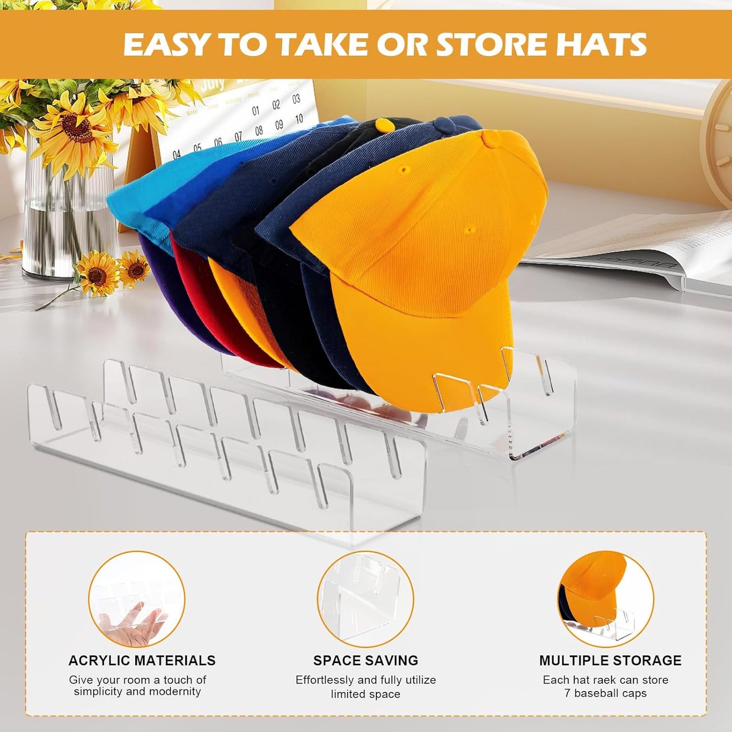 Acryclic Hat Stand - Medaid International