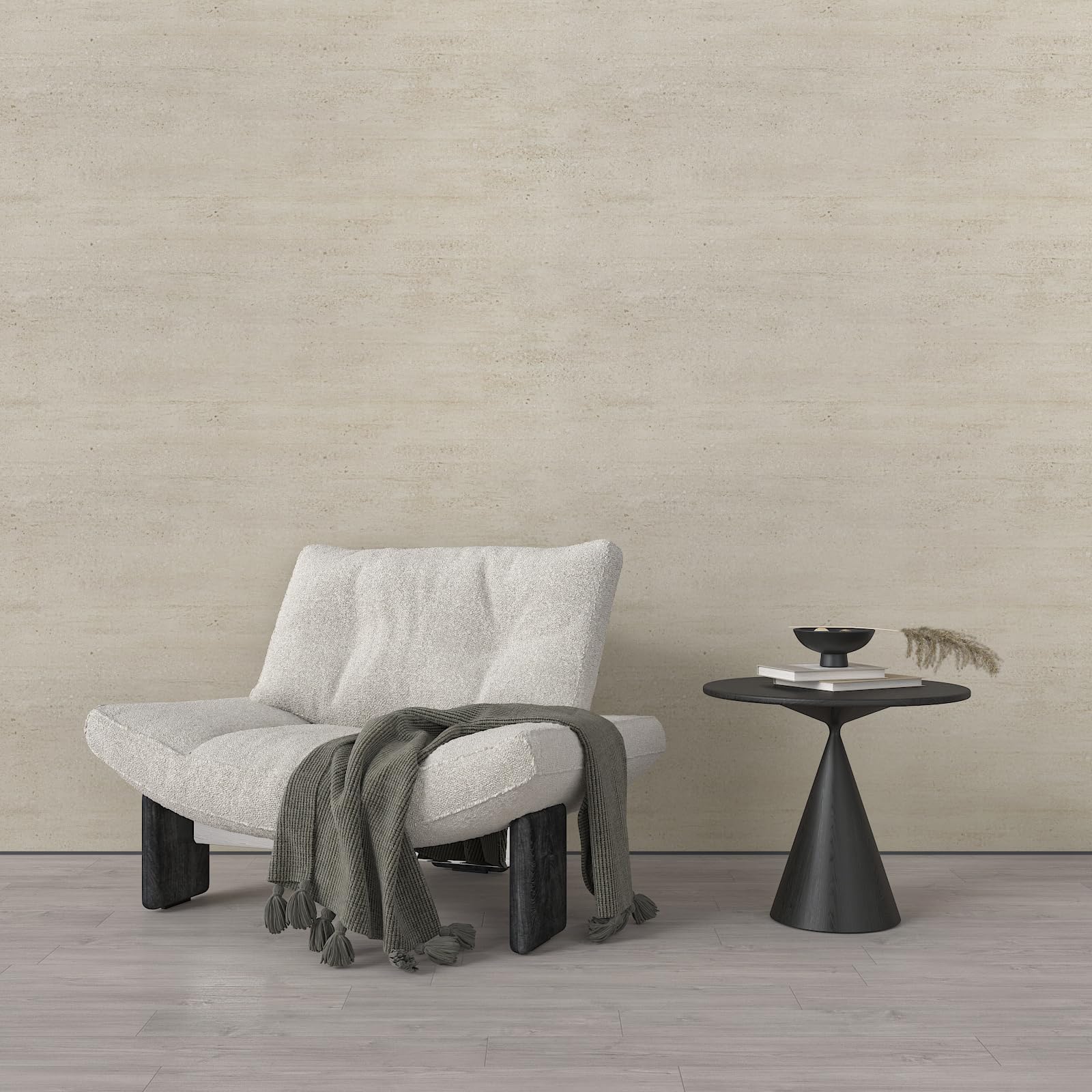 CHIHUT 12"x100" Matte Beige Marble Peel and Stick Wallpaper Waterproof Self Adhesive Marble Contact Paper for Countertops Granite Vinyl Wrap for Kitchen Cabinets Desk Counter Top Stick Paper - Medaid International