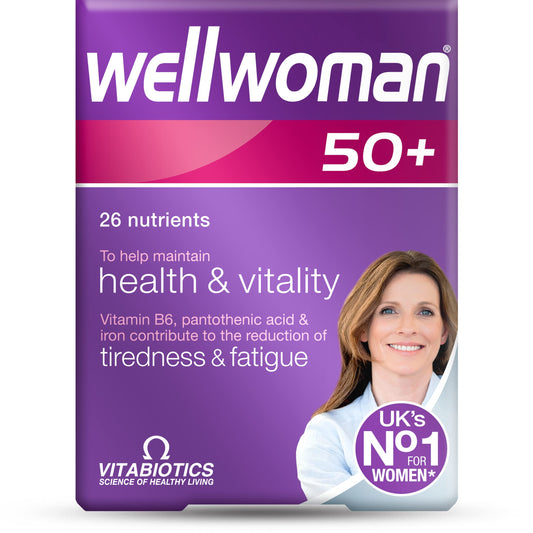 Wellwoman Vitabiotics 50+ 30 Tablets - Medaid International