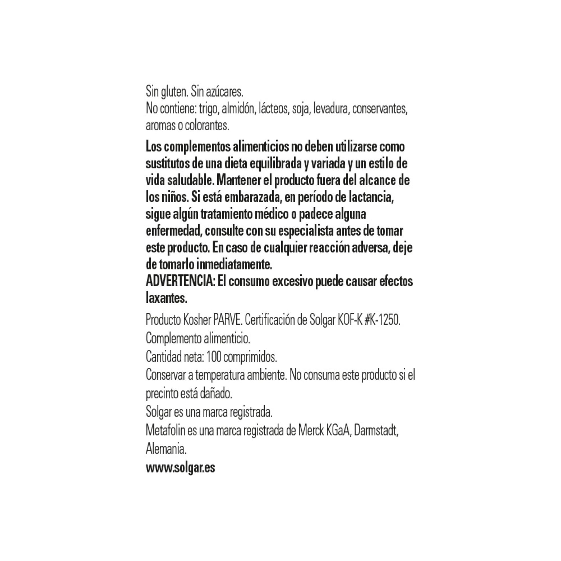 Folate 666 MCG DFE (Metafolin 400 MCG) - Medaid International