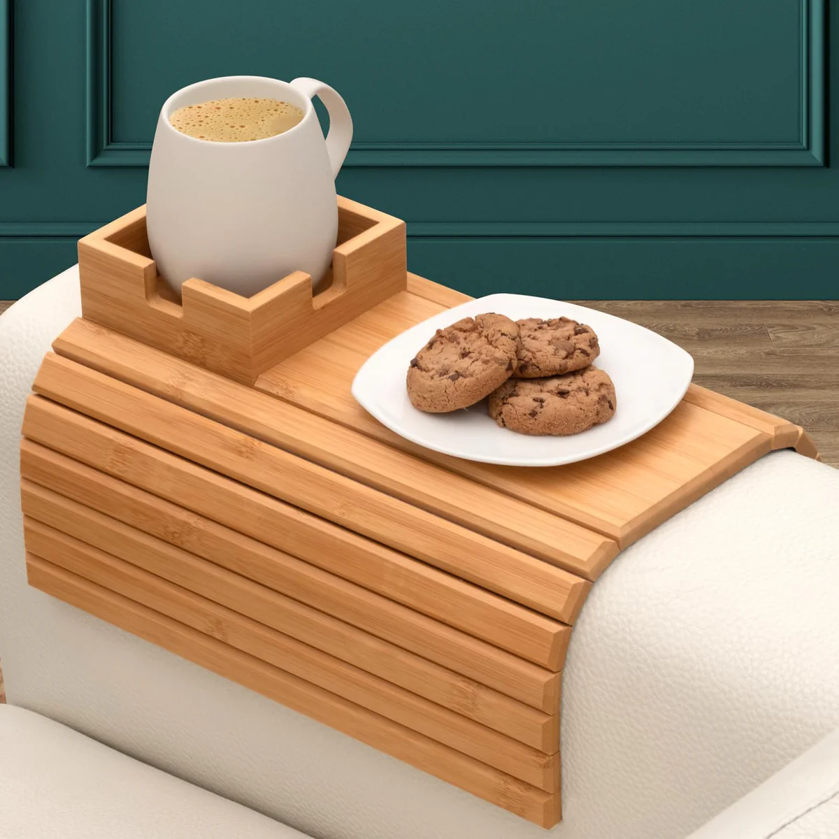 Bamboo Couch Arm Tray - Medaid International
