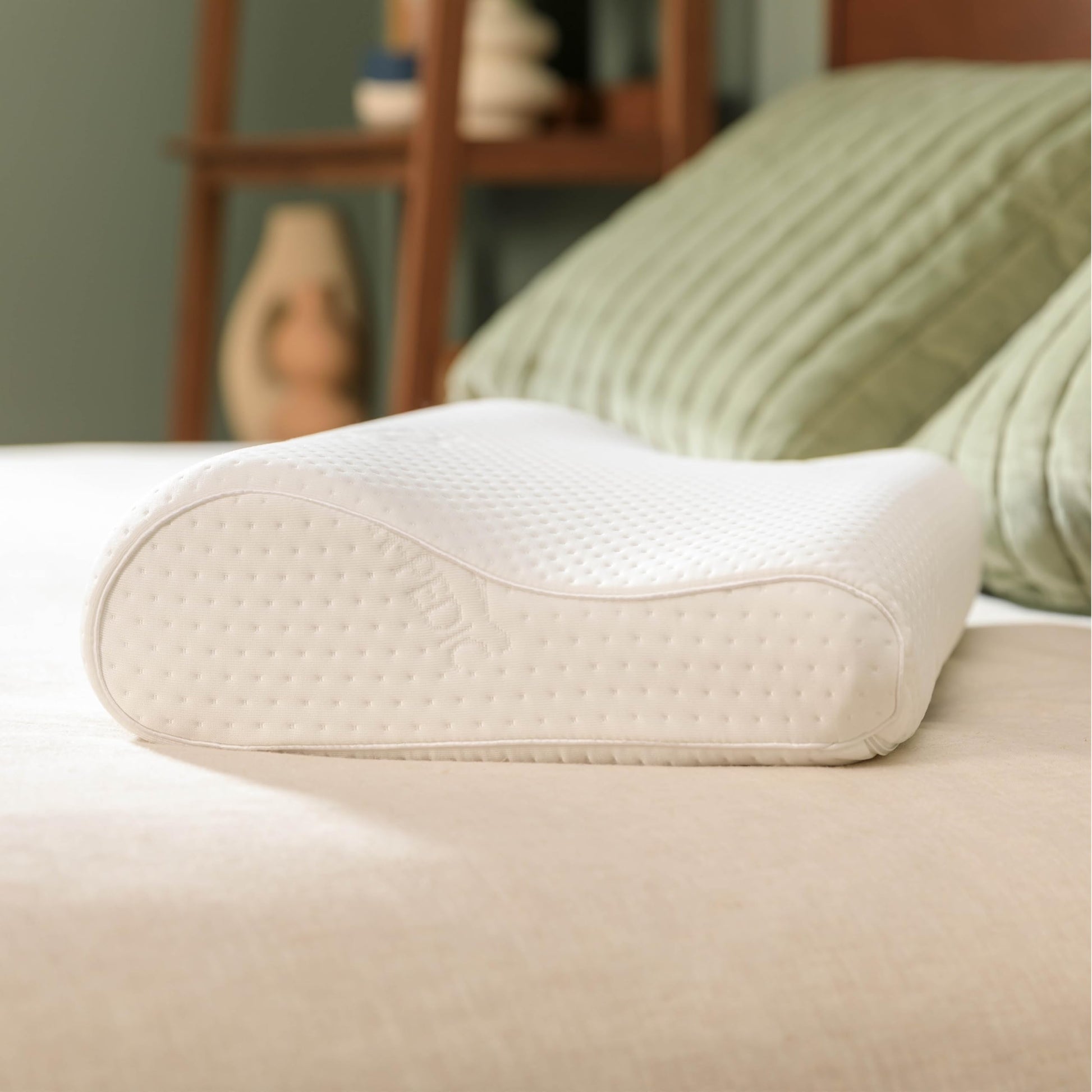 Tempur-Pedic TEMPUR-Ergo Neck Pillow, Medium Profile, White - Medaid International
