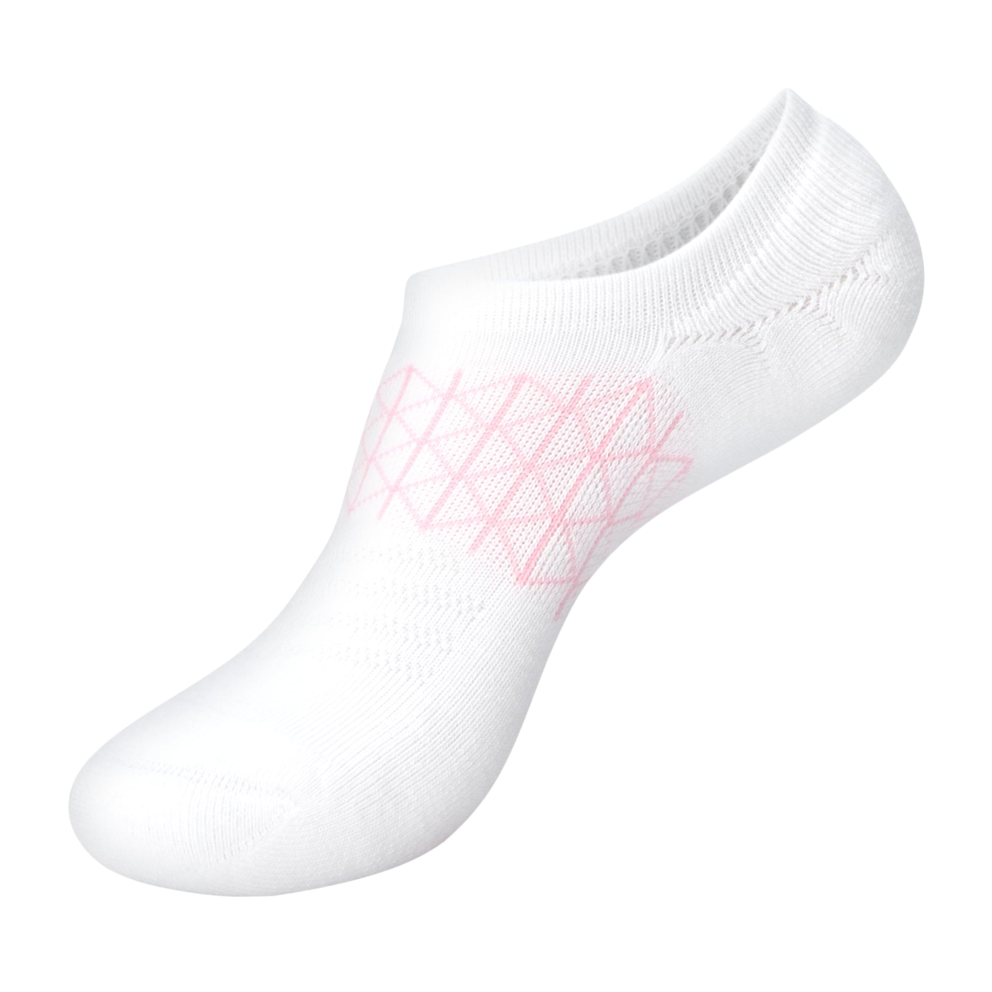 Hanes Women's Absolute Active Super No Show, Breathable Mesh Performance Socks, No-Slip Gripper, 4-Pack, White, 5-9 - Medaid International