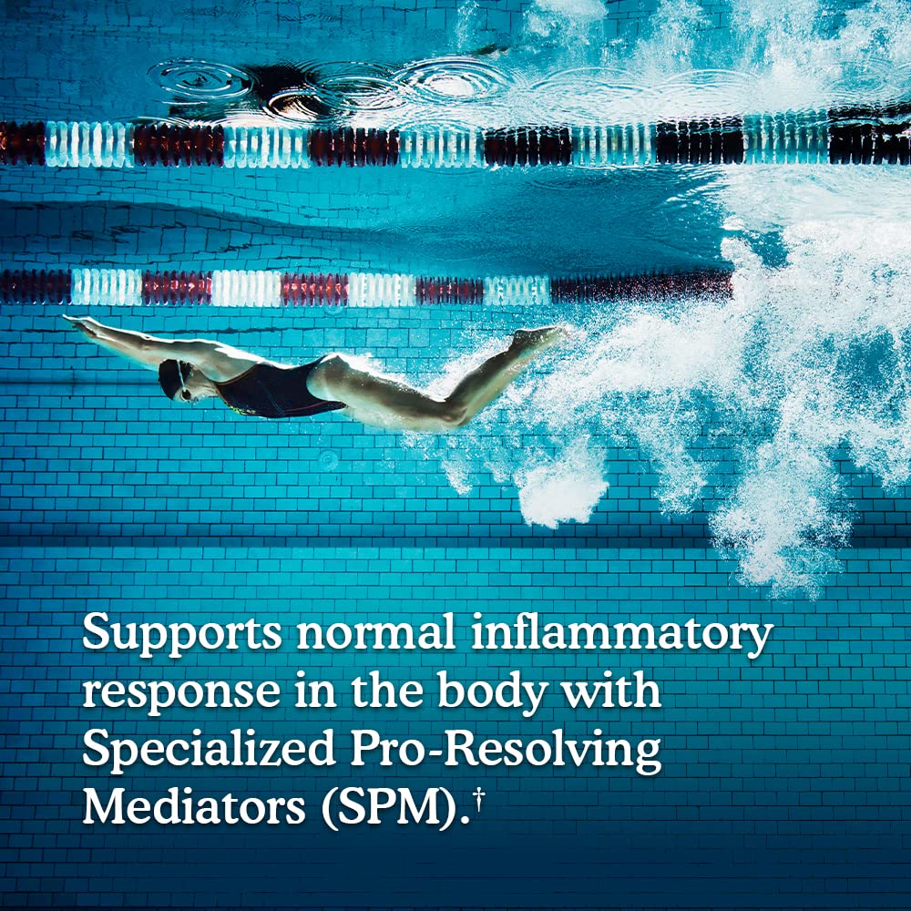 Garden of Life Dr. Formulated Advanced Omega Fish Oil - Lemon, 1,290mg EPA, DHA + DPA in Triglyceride Form, Single Source Omega 3 Supplement for Ultimate Brain & Heart Health, Non-GMO, 60 Softgels - Medaid International