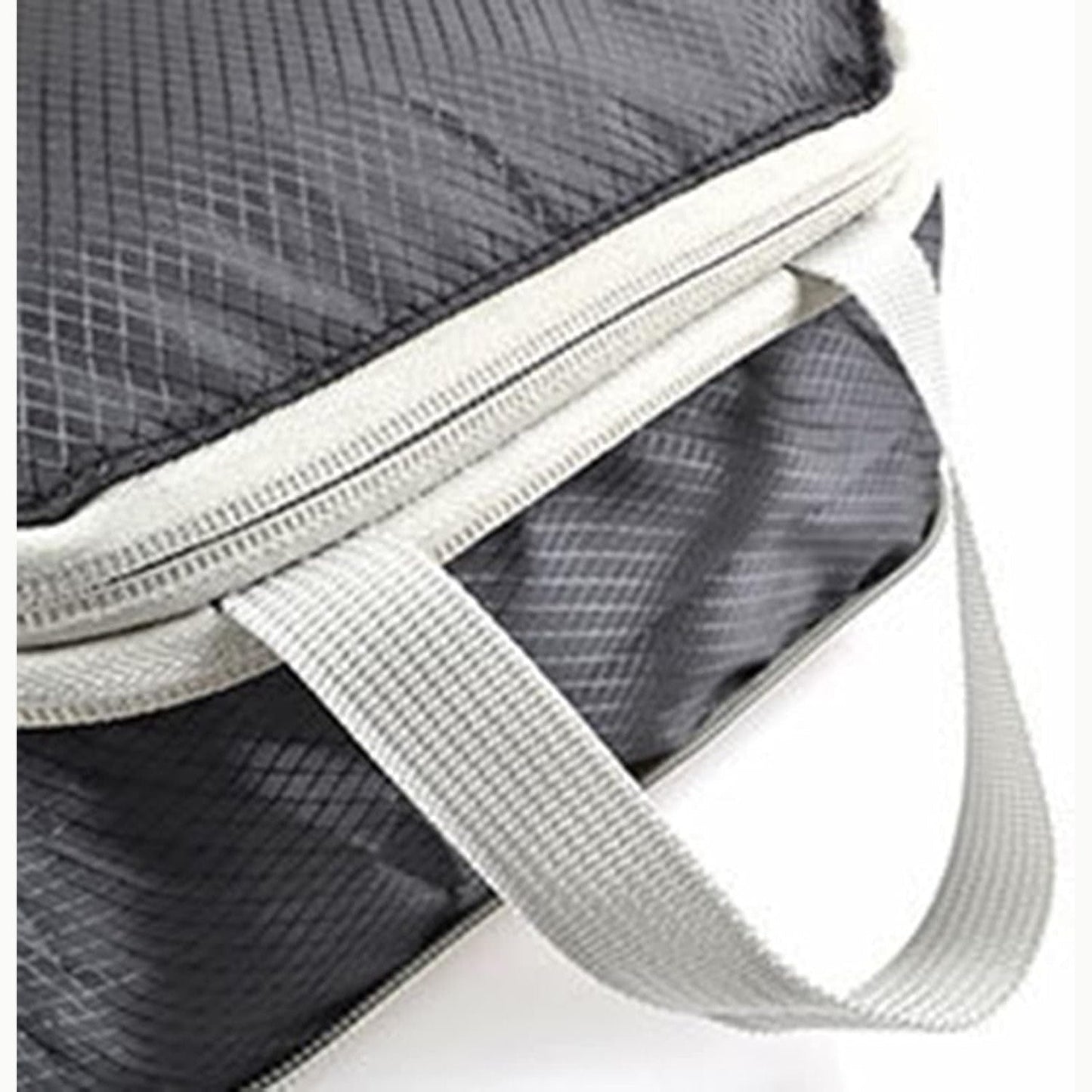 Reheyre - Travel Storage Bag Packing Cubes for Travel, Waterproof Zipper Closure Nylon Travel Suitcase Clothes Pants Organizer Pouch Lightweight Luggage Storage Bag Black L