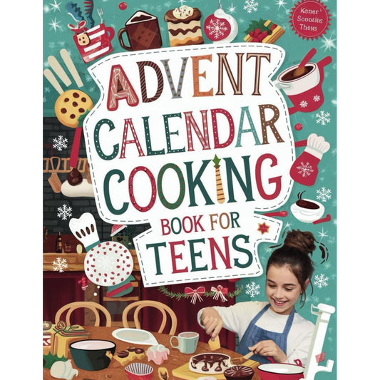 Advent Calendar Cooking Book For Teens: 24 easy and delicious recipes for the Advent season – perfect for teenagers to cook and enjoy every day during Christmas time! - Medaid International