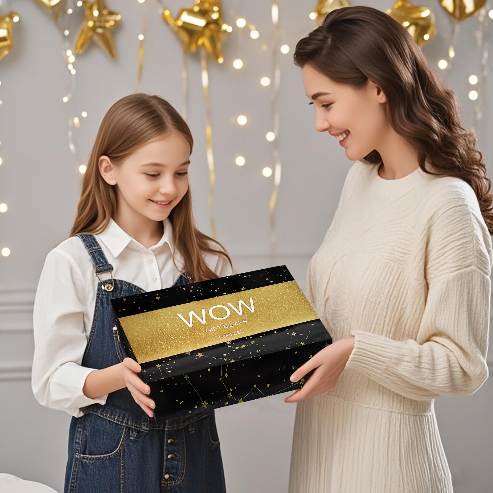 Makeup Advent Calendar 2025, 24 Days Countdown Calendar Christmas Birthday Valentines Day Xmas Gift Box, Makeup Gift Set For Teen Girls Women (black gold) - Medaid International