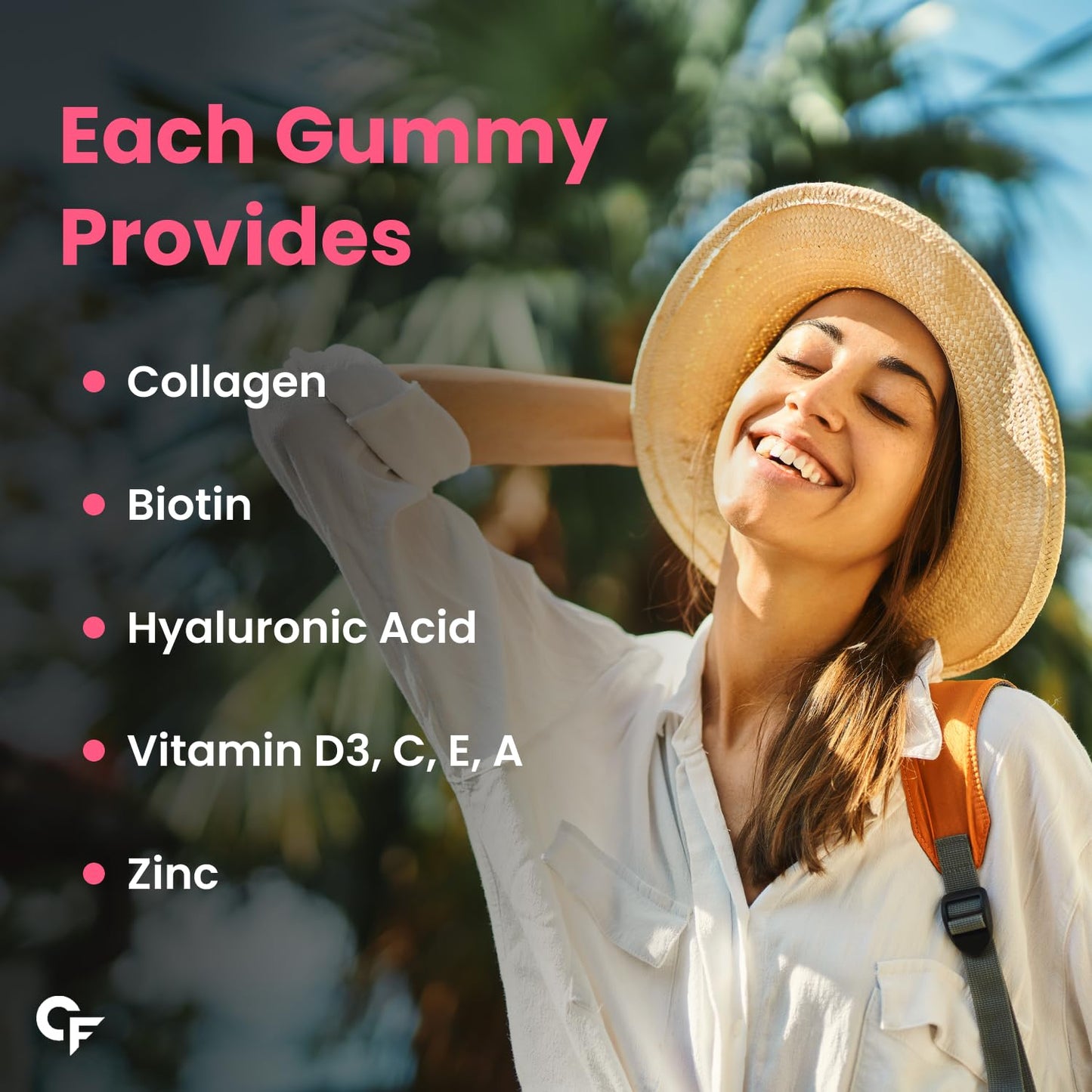 Collagen & Biotin Nutraceutical Gummies - Mixed Fruit Flavour by Carbamide Forte - Medaid International