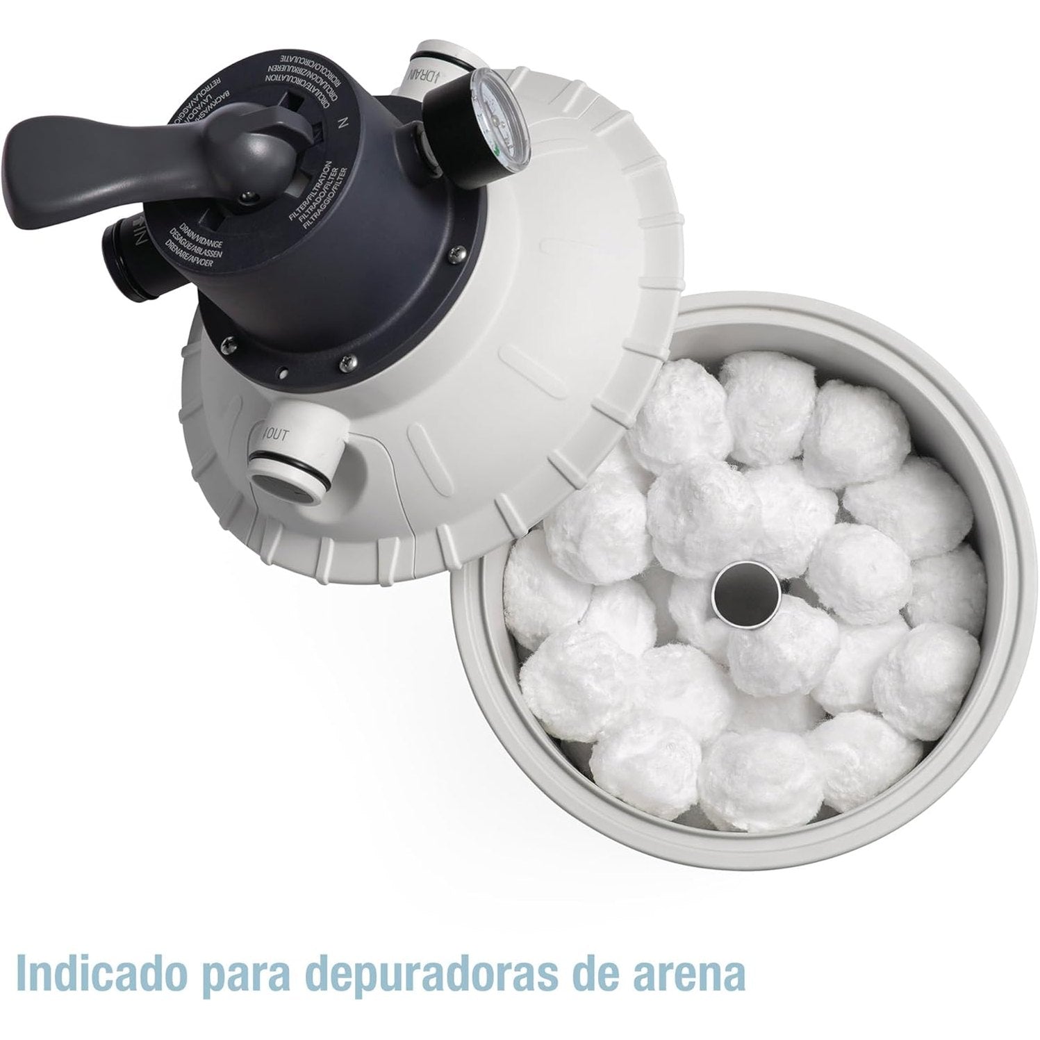 Krystal Clear Fiber Ball Filtration Media (Re-Useable) - Medaid International