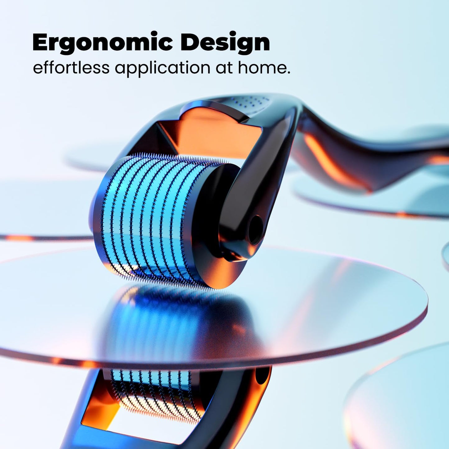 ROSELYNBOUTIQUE Derma Roller for Hair Beard Facial Skin Face Body Scalp 540 Titanium Microneedle for Men Women 0.25mm Cosmetic Beauty Instrument - Medaid International