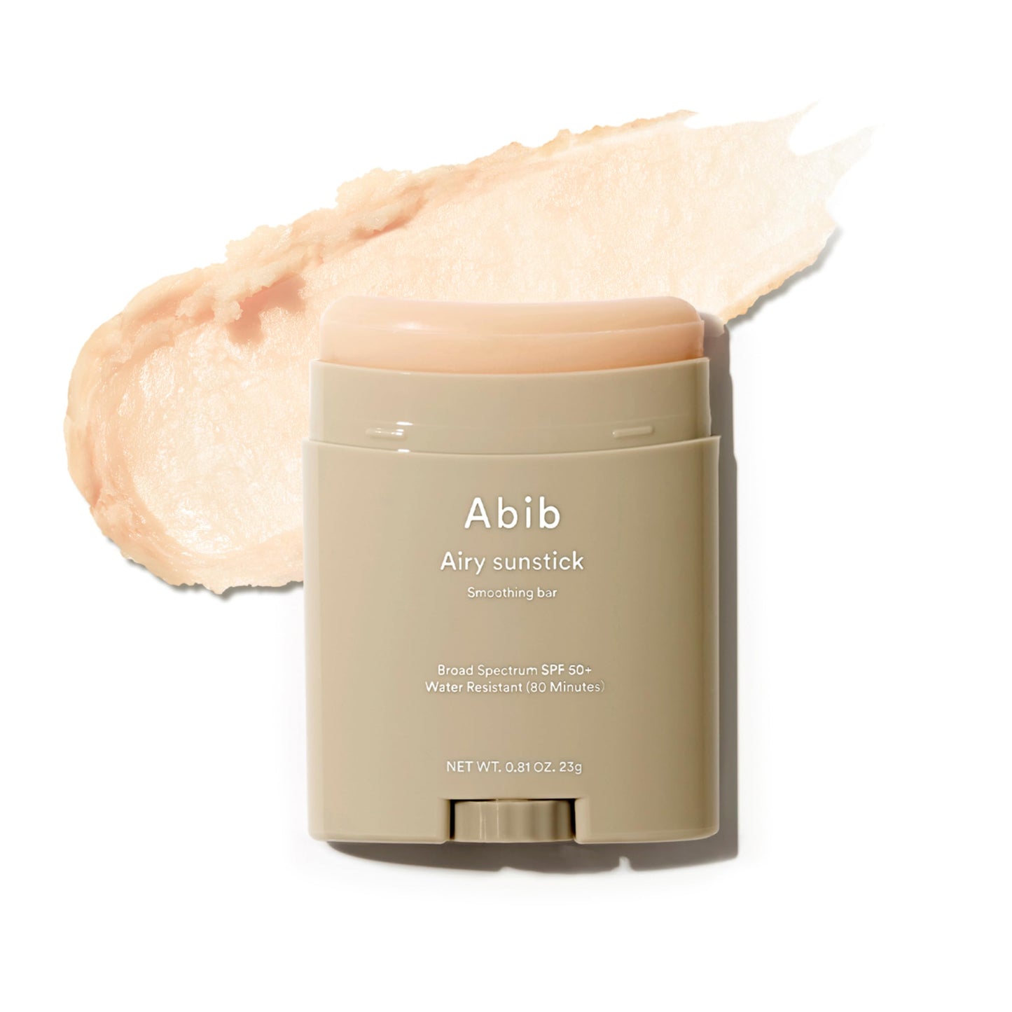 Abib Airy Sunstick Protection Bar Broad Spectrum SPF50+ 0.81 oz / 23 g (Semi-matte) | Korean Suncreen Stick Suncare Sunblock, No Whitecast, Protector Solar Barra, Water resistant - Medaid International