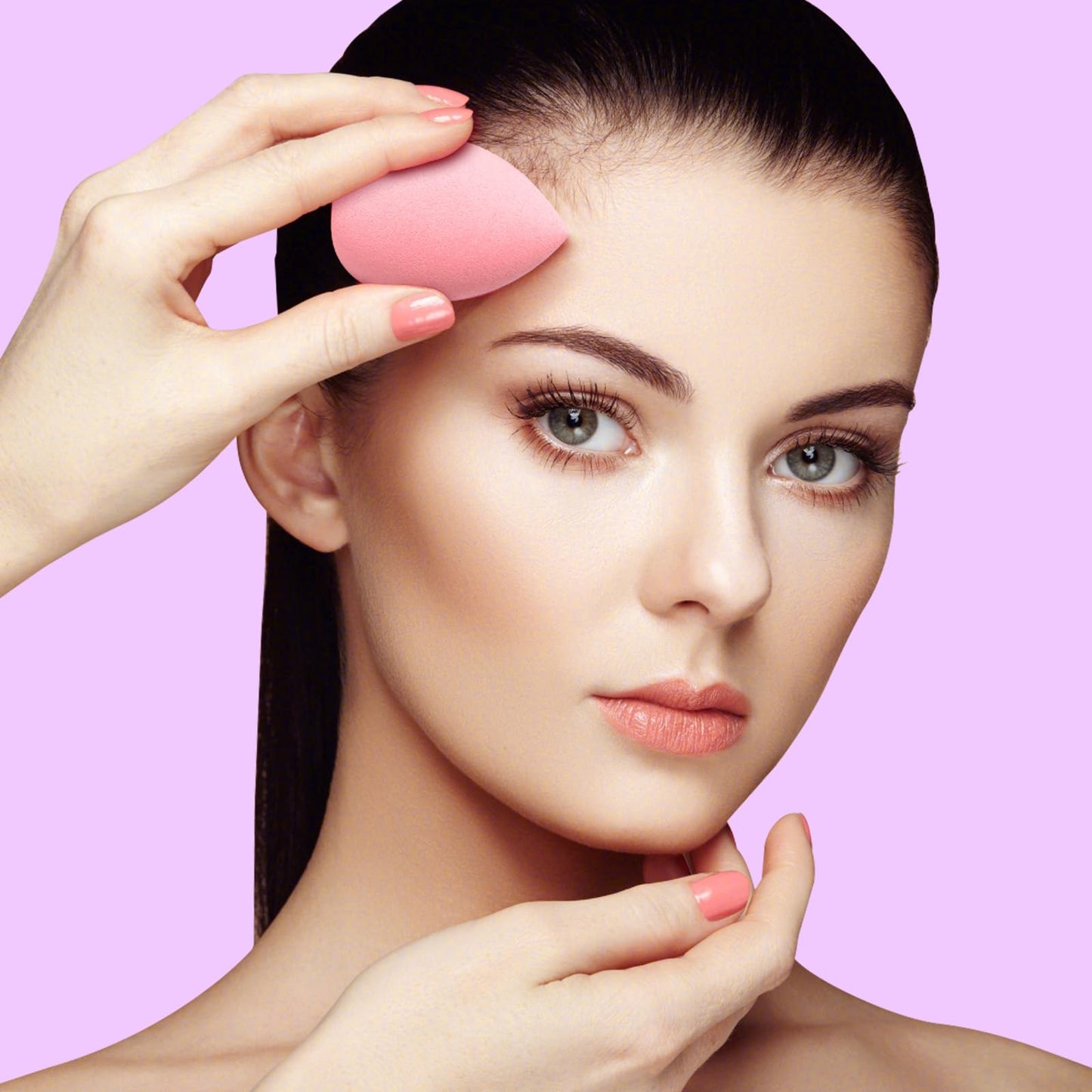 18 Pcs Mini Makeup Sponge Sets, Multicolor Makeup Blender, Beauty Sponge Blender Set for Foundation, Powder, Concealer Highlighter and Eyeshadow(Multicolor) - Medaid International