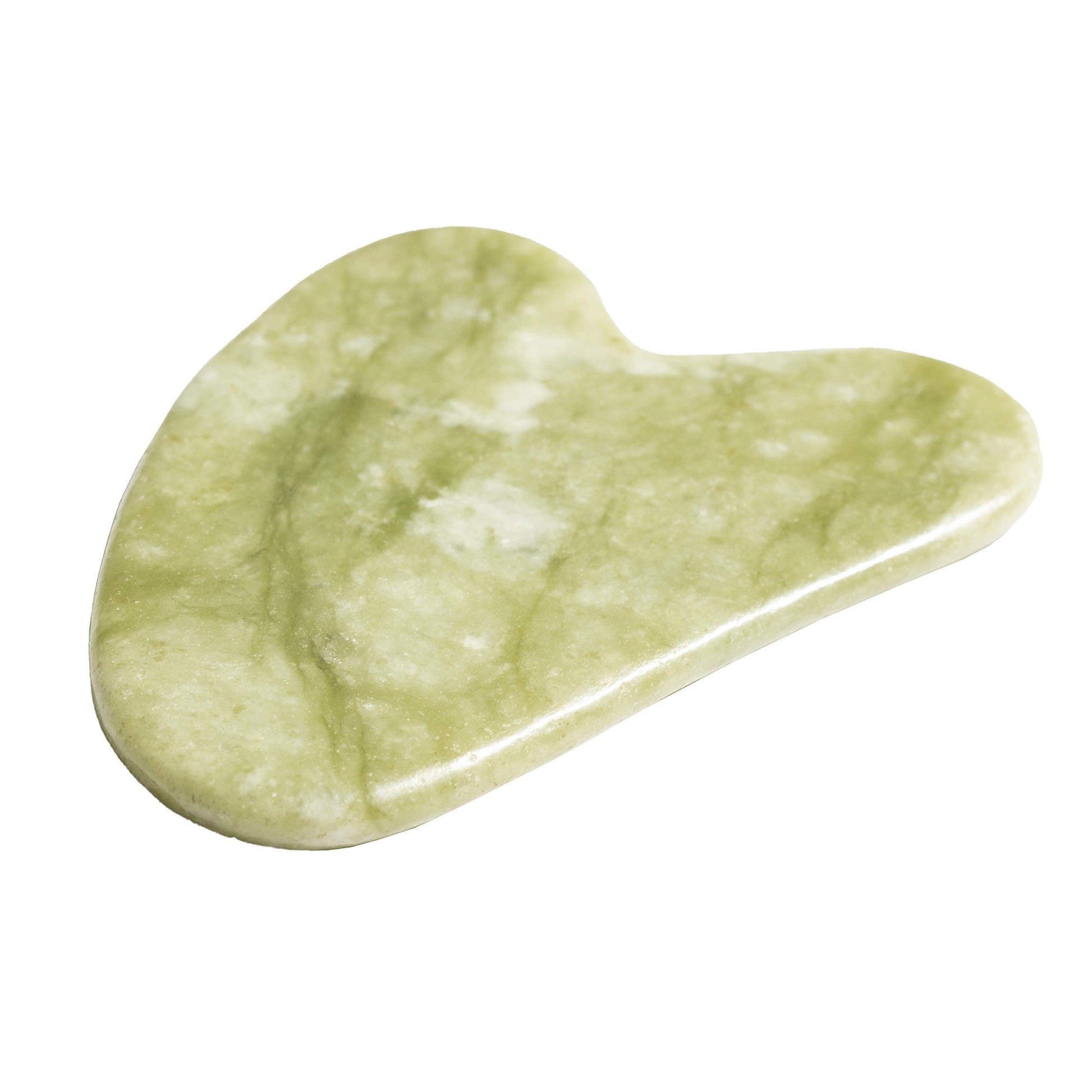 Guasha Scraping Massage Tool – Jade Gua Sha Board - Traditional Scraper Tool for Anti-Aging - Natural Stone Aventurine Guasha - for Silky Smooth and Beautiful Skin - by Sandine - Medaid International