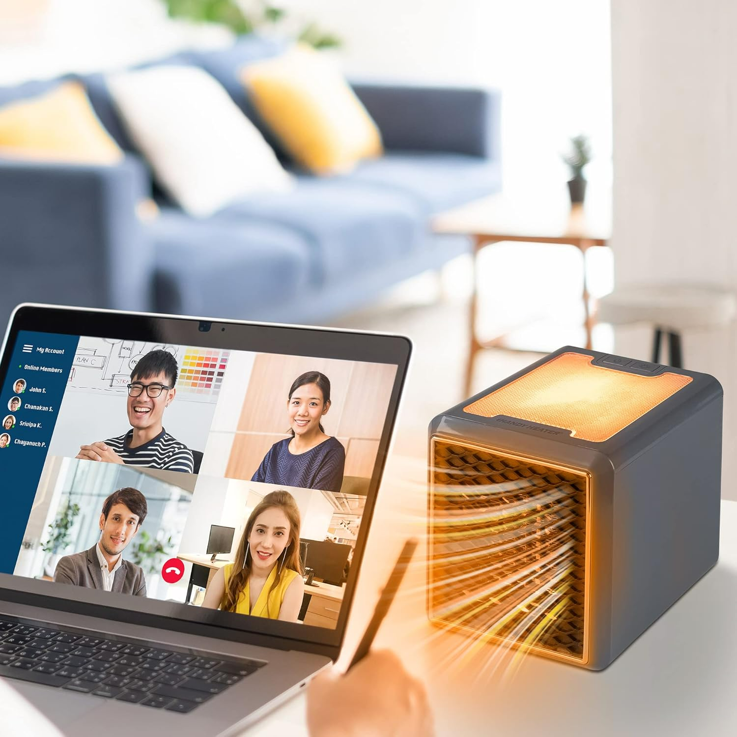 Handy Heater Pure Warmth Ceramic 1200W - Medaid International