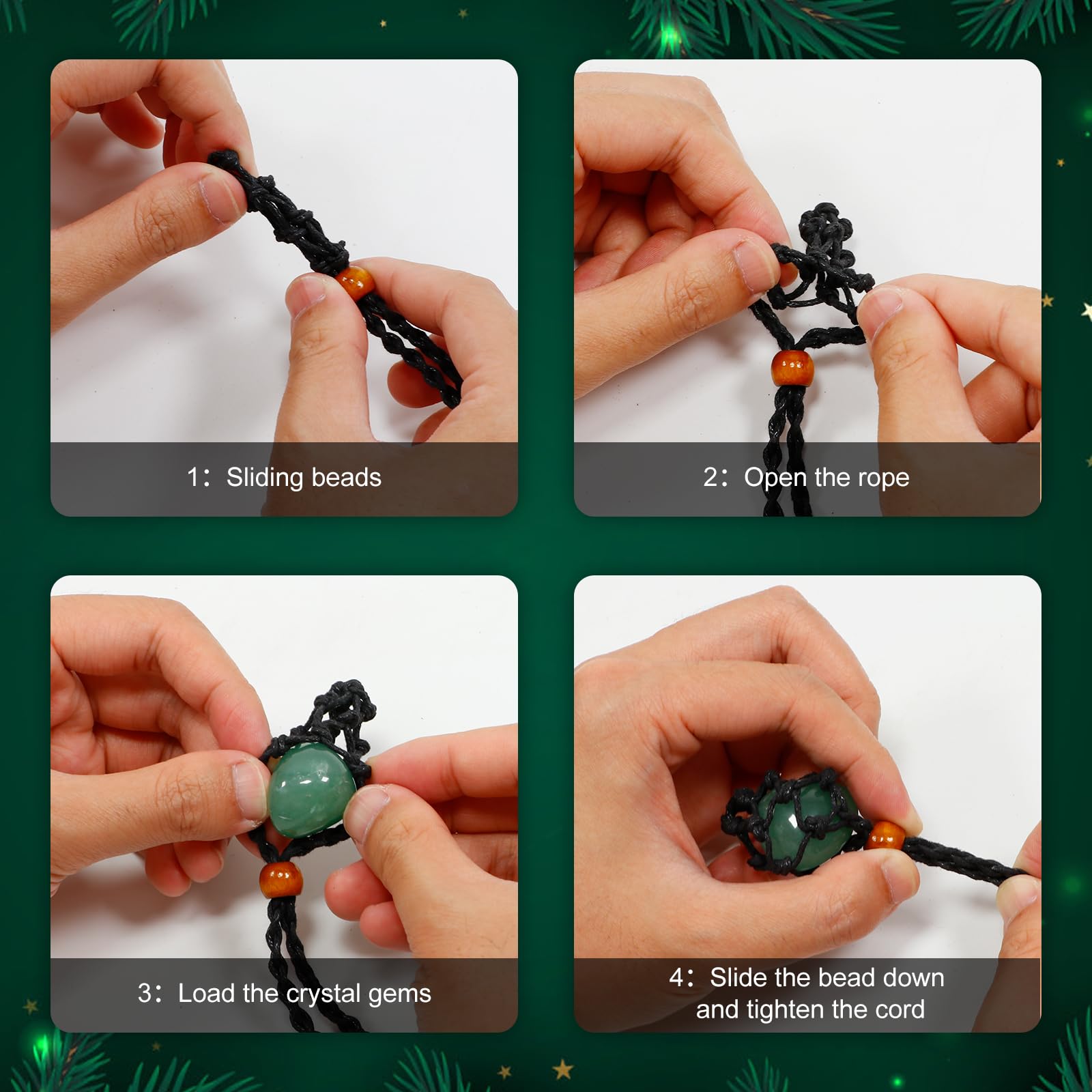 Pukamam Crystal Advent Calendar 2025 Adult Rock Healing Gemstone 24 Days Christmas Countdown calendar - Medaid International