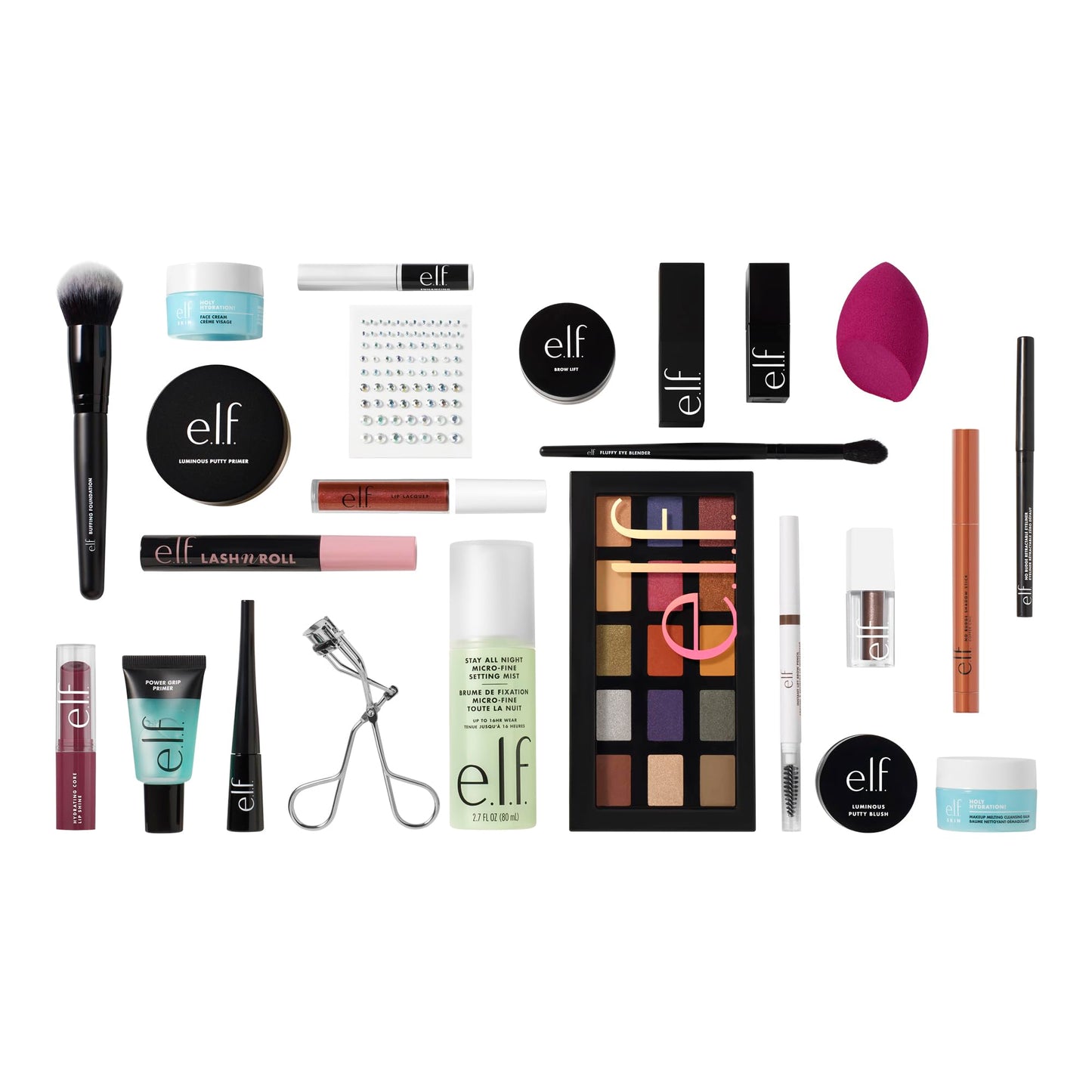 e.l.f. Sleigh the Holidays 24-Day Advent Calendar 2025, Skincare Essentials & Festive Makeup In Limited-Edition Shades, Vegan & Cruelty-Free - Medaid International