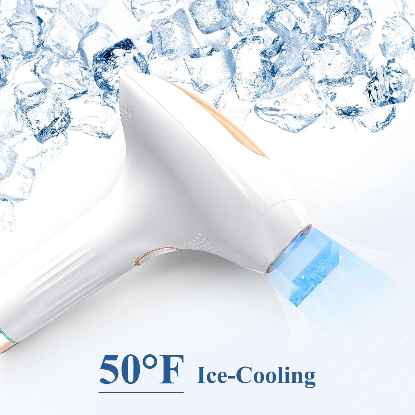 Xsoul Hair Removal with Cooling, Painless IPL Hair Removal Device for Women and Men, at-home Hair Remover for Armpits, Legs, Face, and Bikini Line - Medaid International