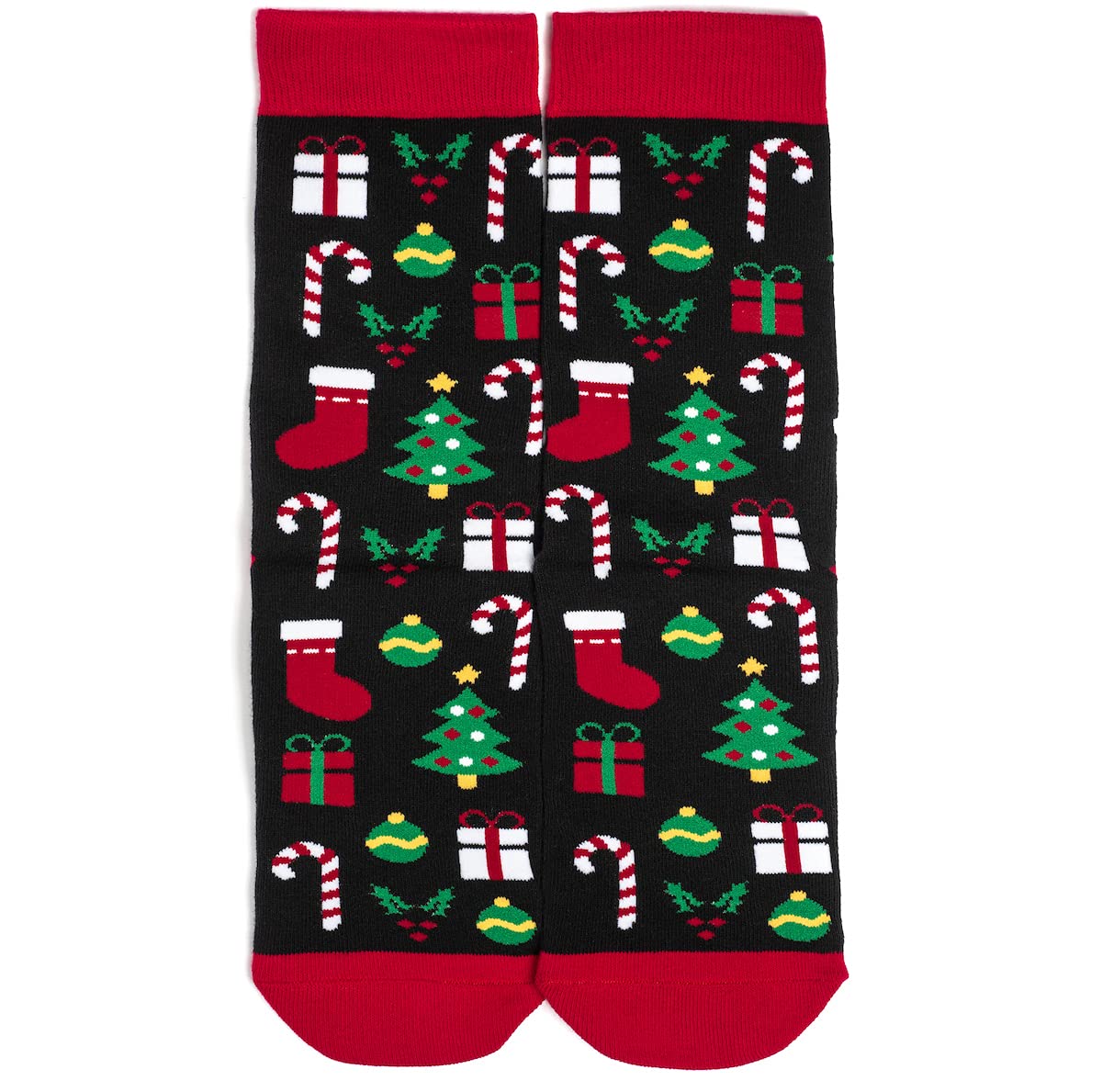 Lavley If You Can Read This, Bring Me Funny Socks - Novelty Gifts for Men, Women and Teens (US, Alpha, One Size, Regular, Regular, Merry Xmas) - Medaid International