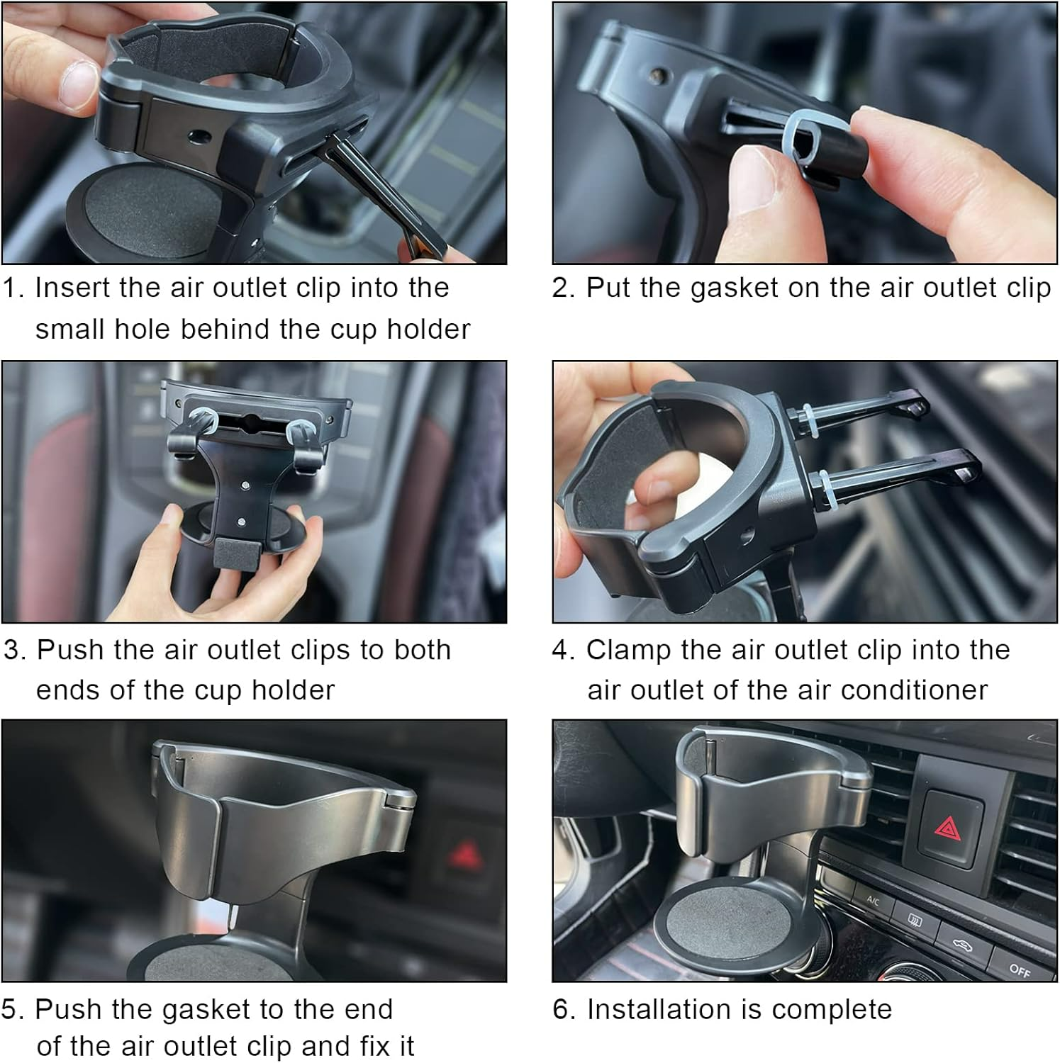 Car Air Vent Cup Holder bottle mount - Medaid International