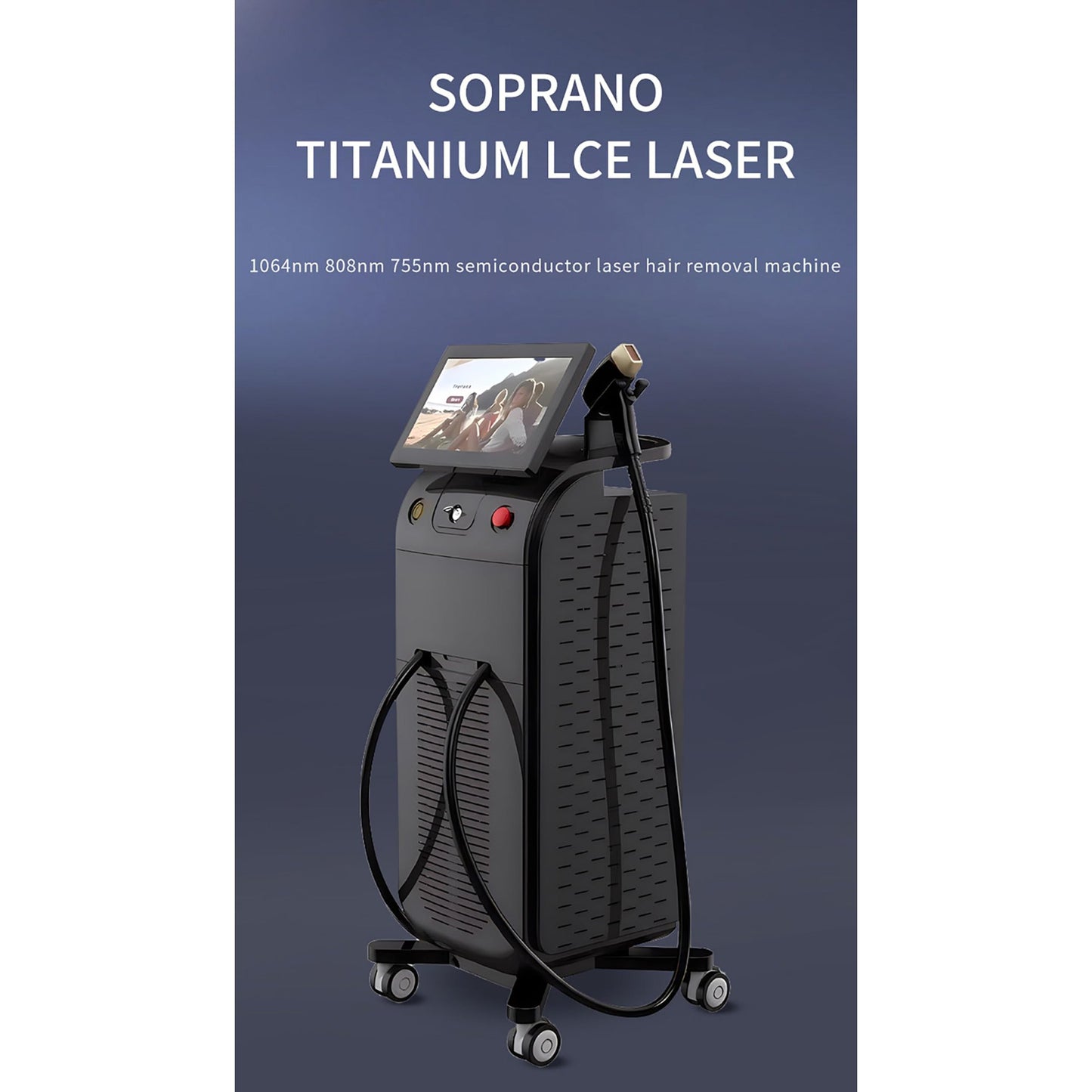 FXNFXLA Hair Removal Device, 755nm 808nm 1064nm Diode Laser Hair Removal Laser Device, Hair Removal for Women and Men - Medaid International