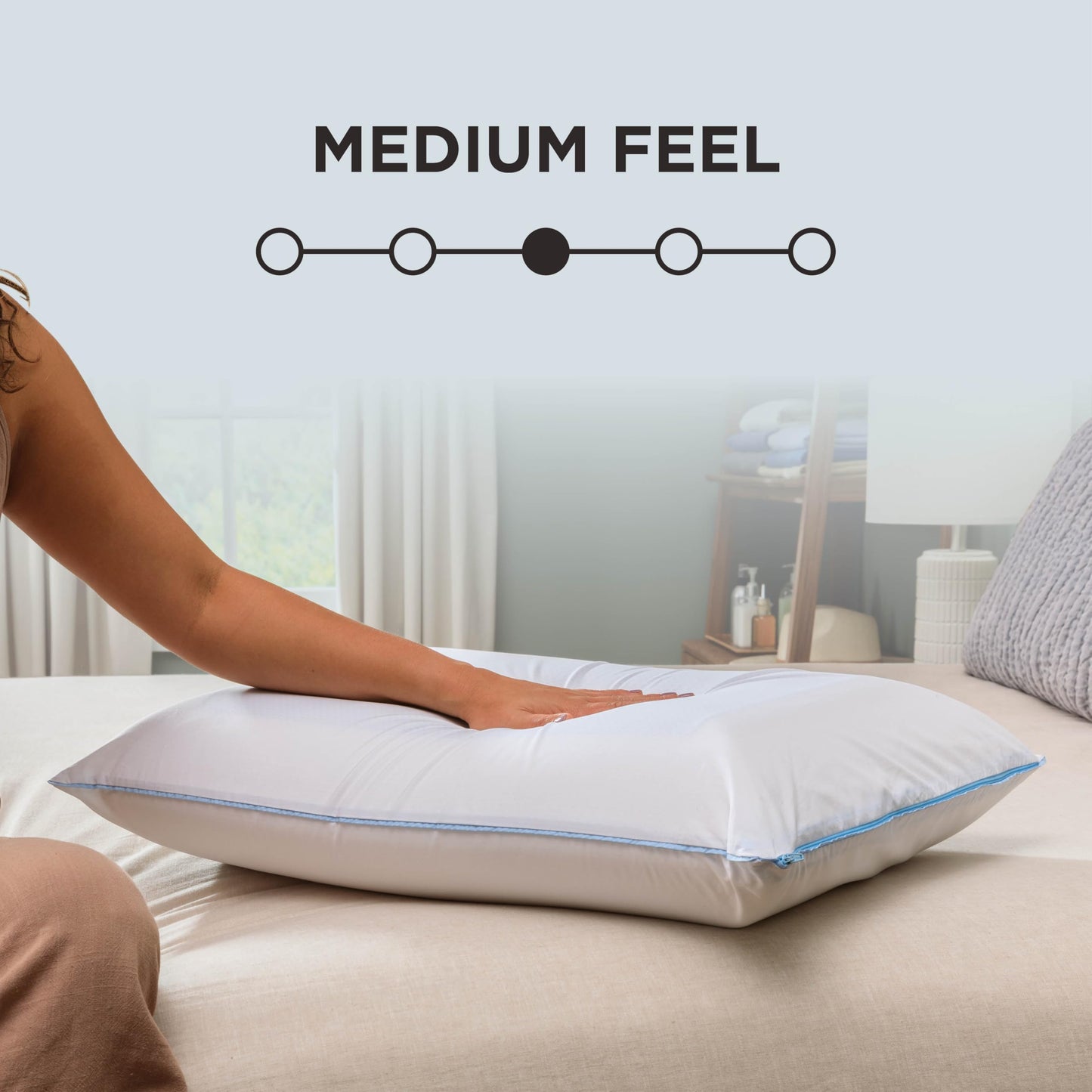 Tempur-Pedic TEMPUR-Cloud Dual Cooling Pillow, Queen, White - Medaid International