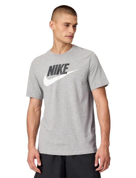 Nike Men's Sportswear Icon T-Shirt, Dark Grey Heather/Black/White, XL Tall - Medaid International