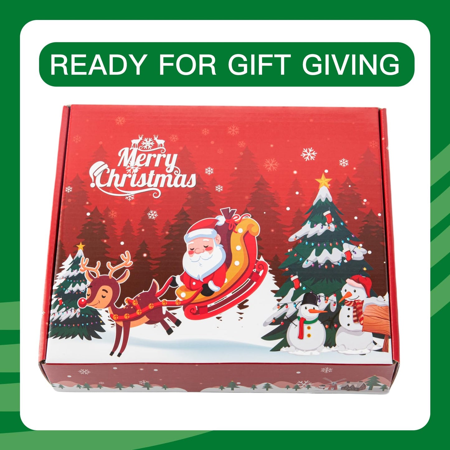 MarJunSep 15 Pairs Women's Christmas Socks Christmas Gifts Stocking Stuffers for Women Teens Adults Family Coworkers - Medaid International