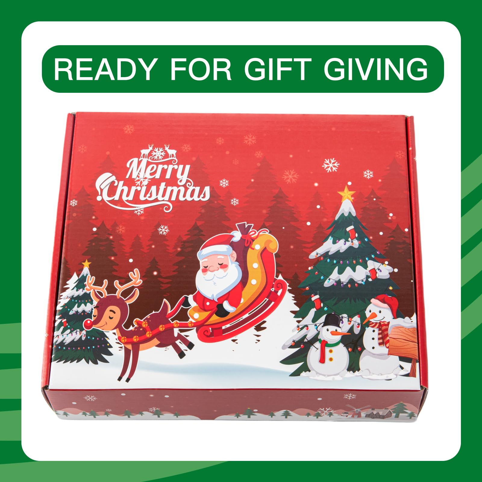 MarJunSep 15 Pairs Women's Christmas Socks Christmas Gifts Stocking Stuffers for Women Teens Adults Family Coworkers - Medaid International