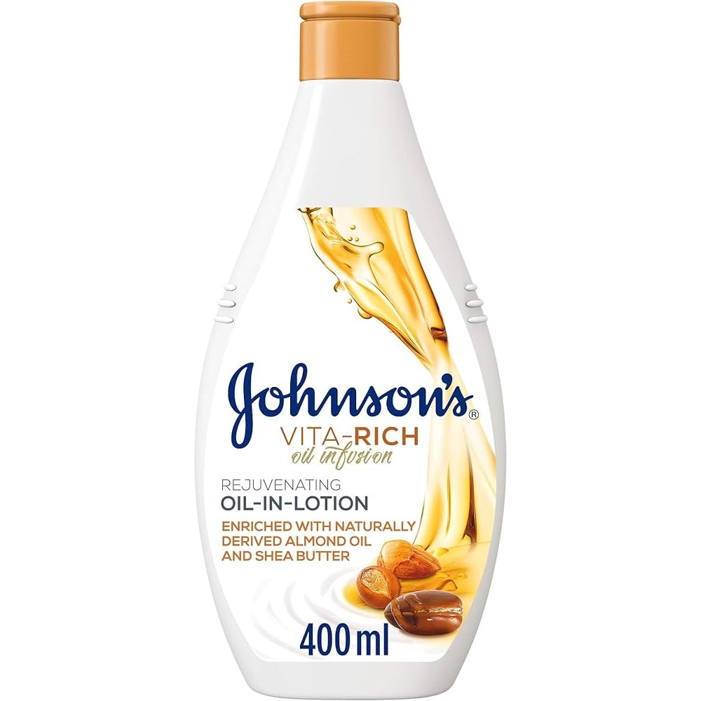 Johnson's Vita-Rich Body Lotion Oil Infusion - 400 ml - Medaid