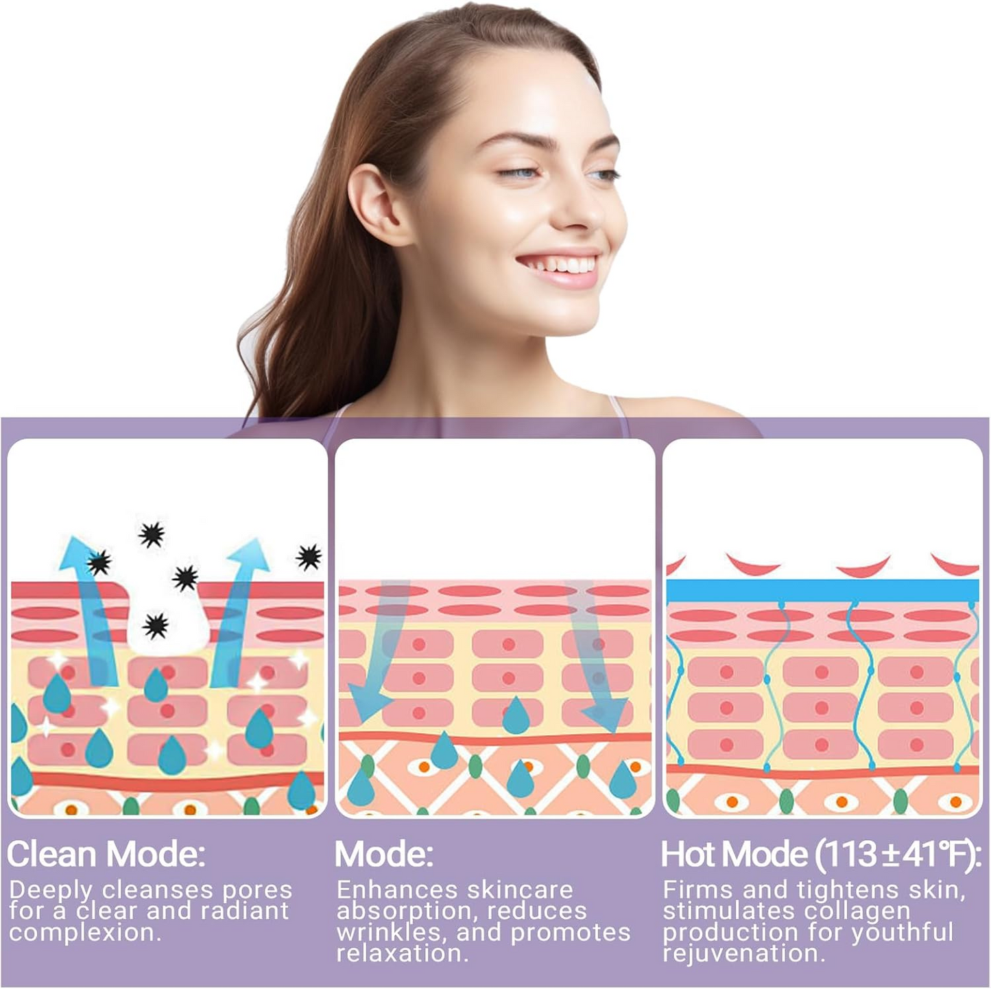 3 in 1 Vibration Face & Neck Massager ‚Äì Triple-Action Anti-Wrinkle Device for Skin Tightening, Lifting & Smoothing - Medaid International