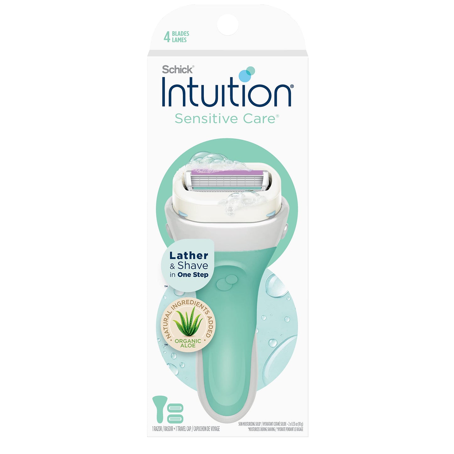 Schick intuition lather & shave 4 blades - Medaid International