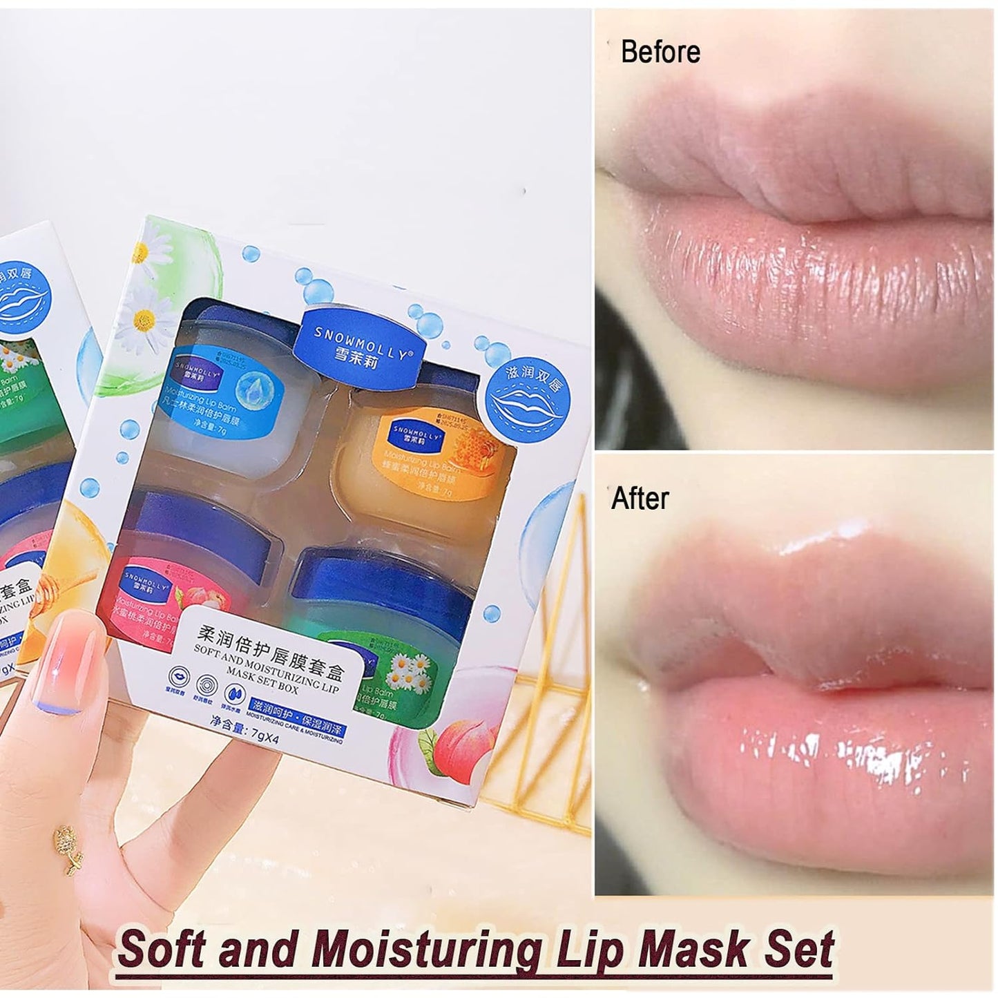 Mini Lip Balm Set (4pcs) - Medaid International