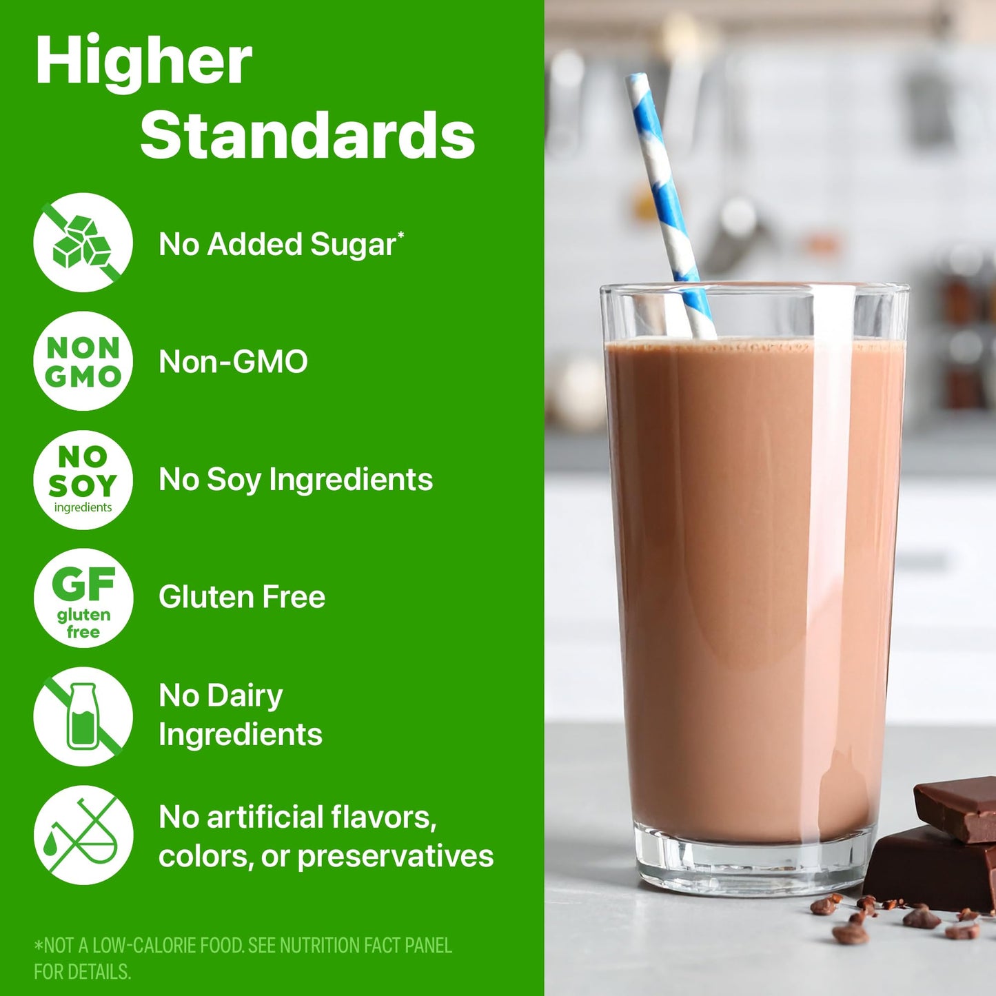 Orgain Organic Vegan Protein Powder, Creamy Chocolate Fudge - 21g Plant Protein, 7g Prebiotic Fiber, Low Net Carb, No Lactose Ingredients, No Added Sugar, Non-GMO, For Shakes & Smoothies, 1.02 lb - Medaid International
