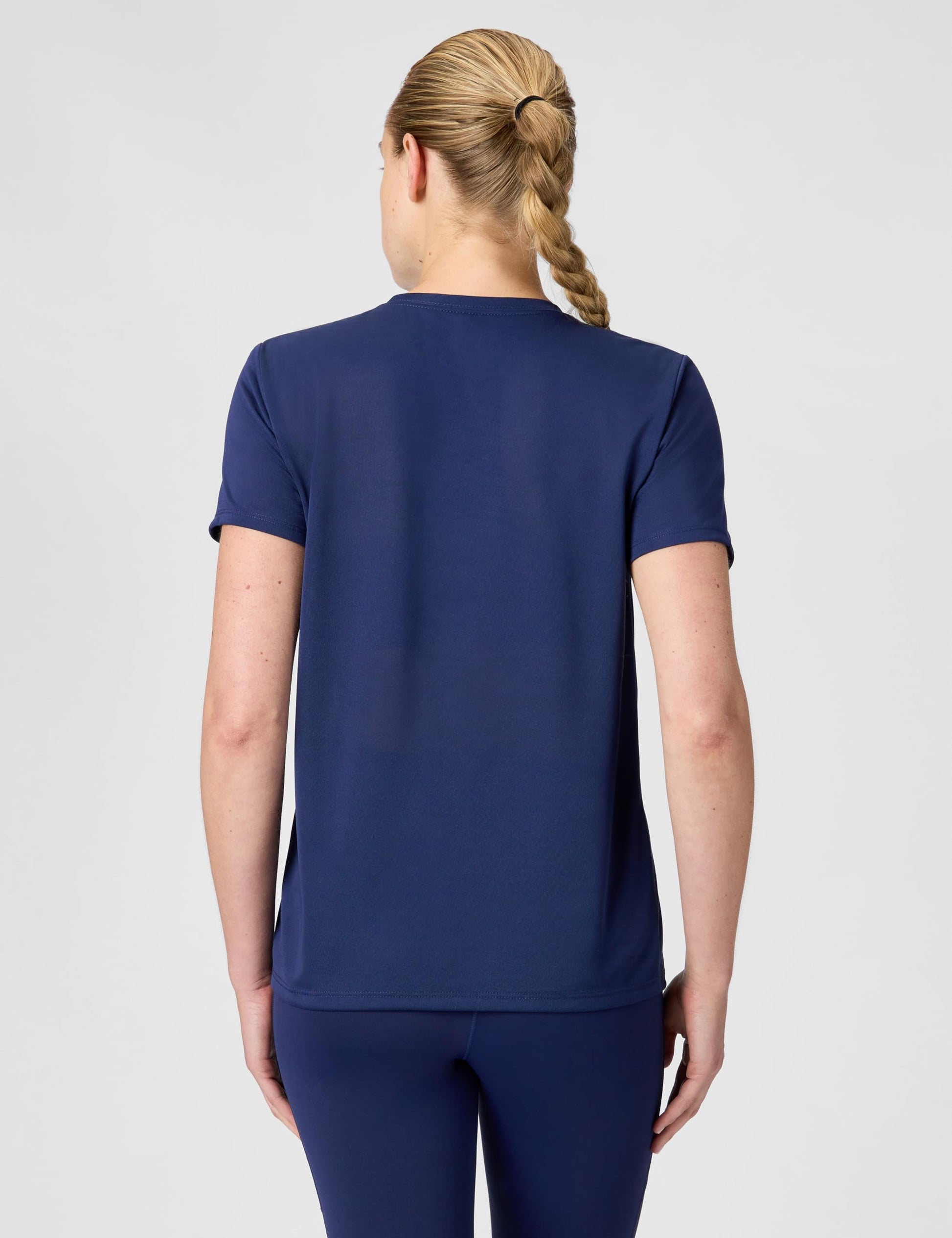 Nike Women's Dri-Fit Legend T-Shirt, Midnight Navy/White, Medium - Medaid International