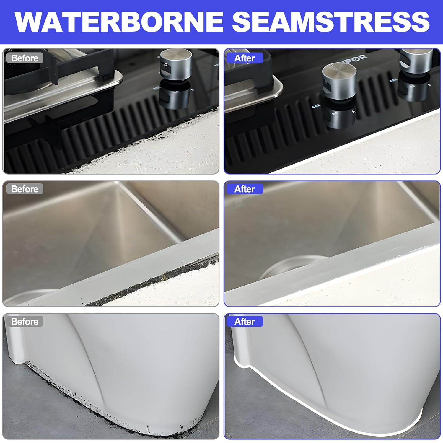 White Tile & Enamel Repair Kit ‚Äì Waterproof, Quick-Dry with Spatula for Cracks & Scratches - Medaid International