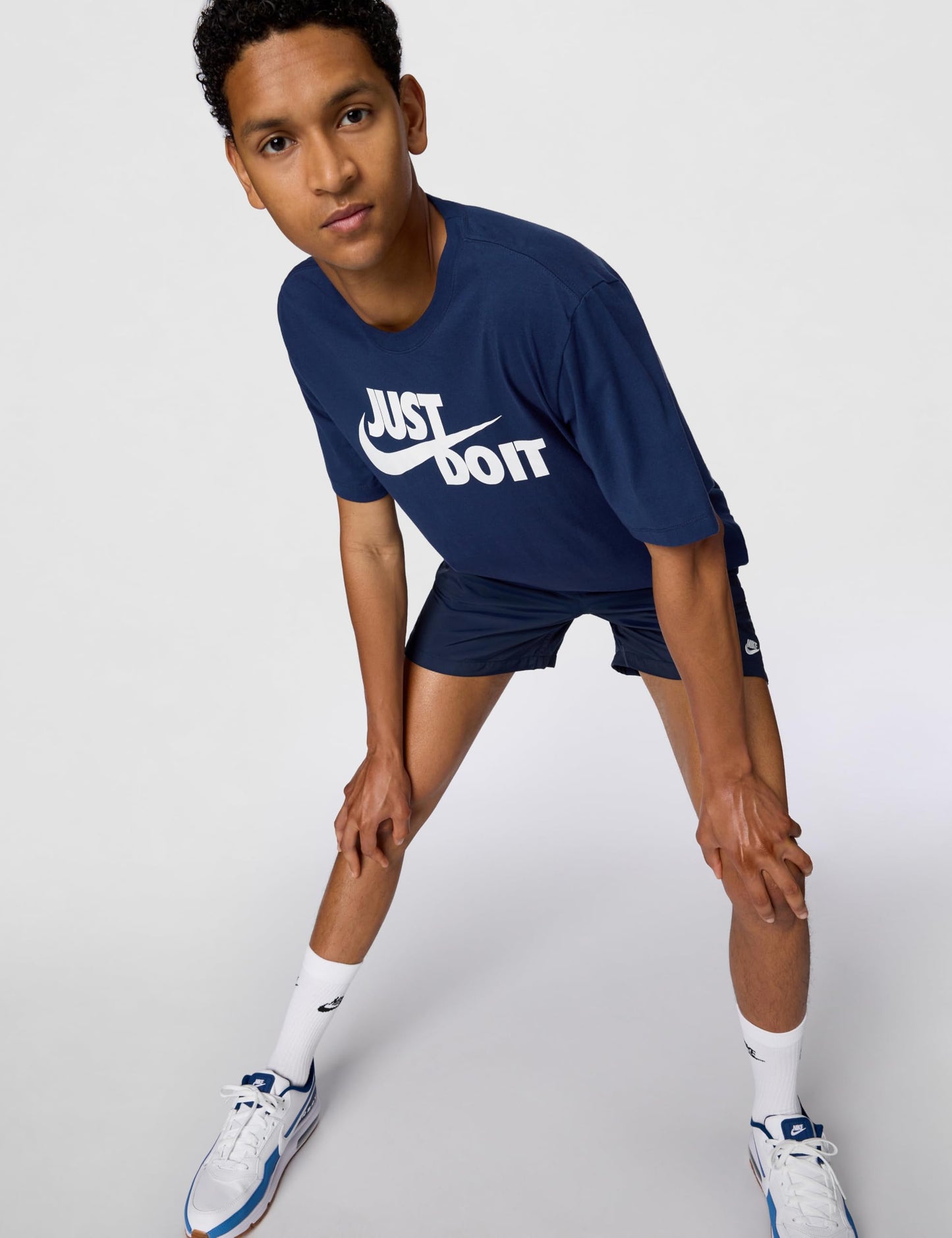 Nike Men's Sportswear JDI T-Shirt, Midnight Navy/White, X-Large - Medaid International