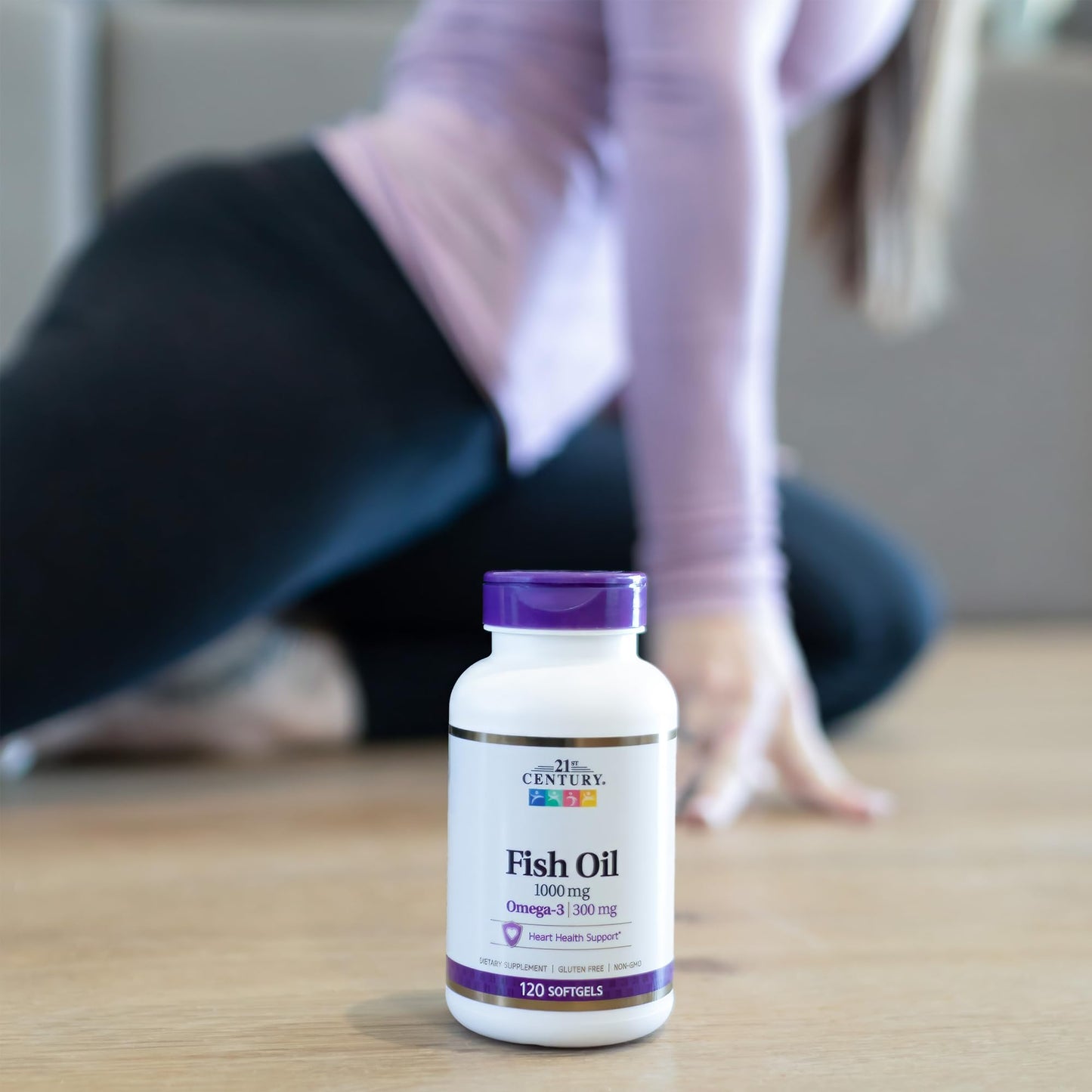 21st Century Fish Oil 1000 mg Softgels, 120 Count - Medaid International