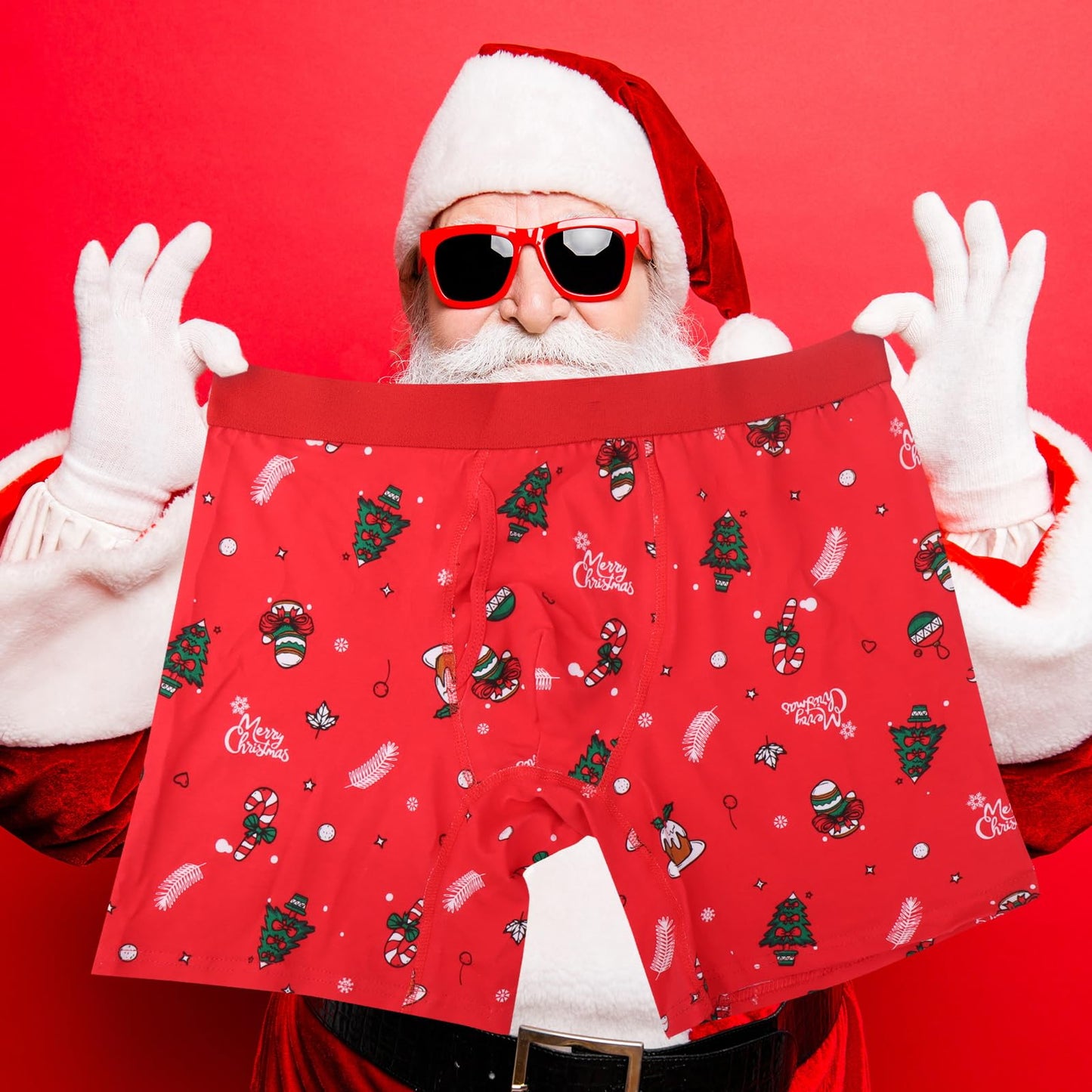 CONKEND Mens Boxer Briefs Cotton Underwear 6”no Ride up Regular Stretch Elastic Wide Band for Men 4 Pack L - Medaid International