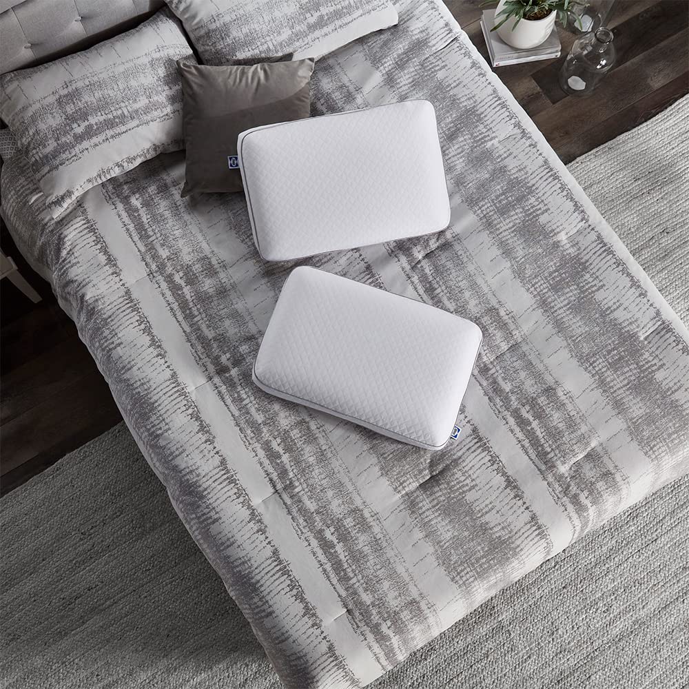 Sealy Essentials Pillow, Standard, White 2 Count - Medaid International